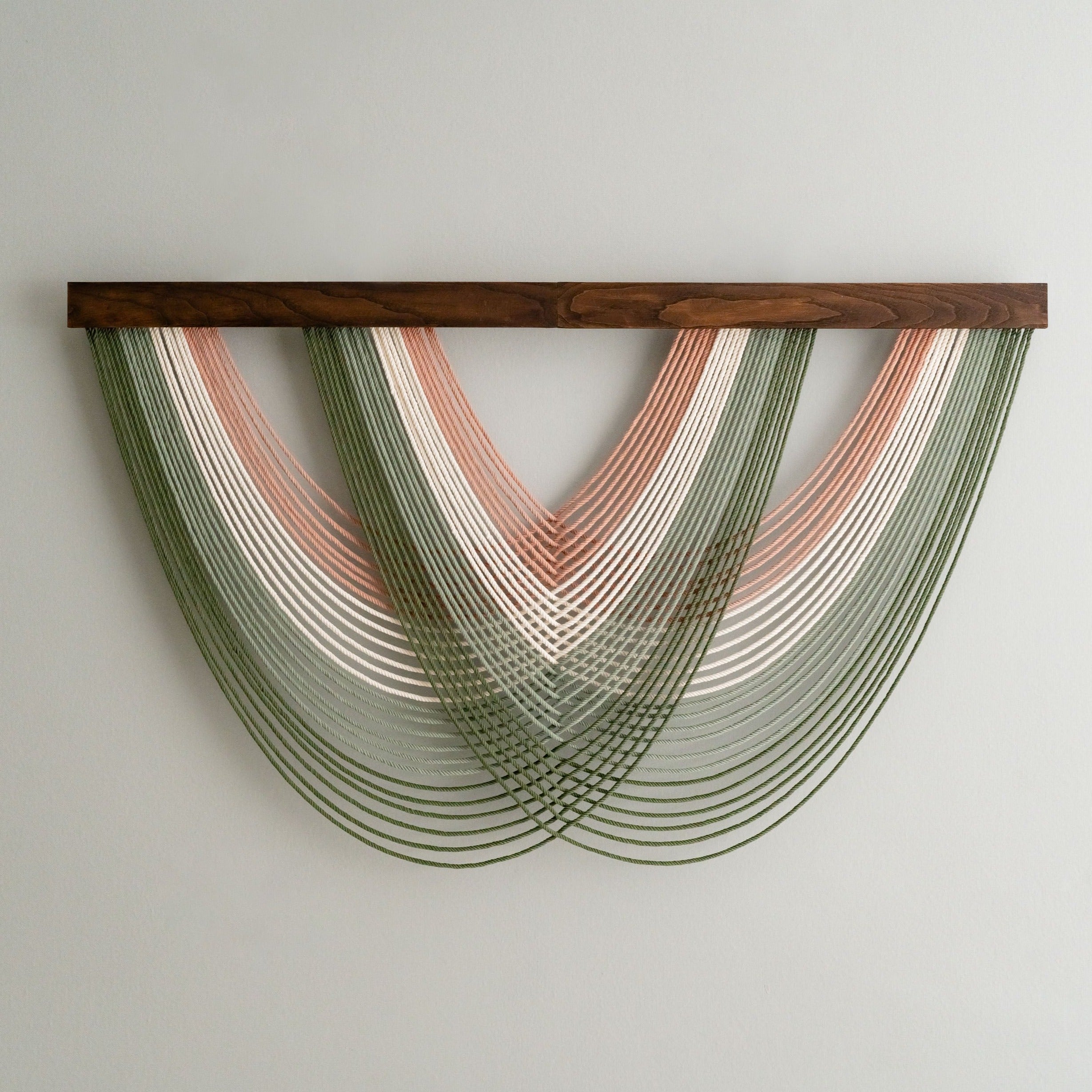 Large Modern Macrame Wall Art - The Matrix V16