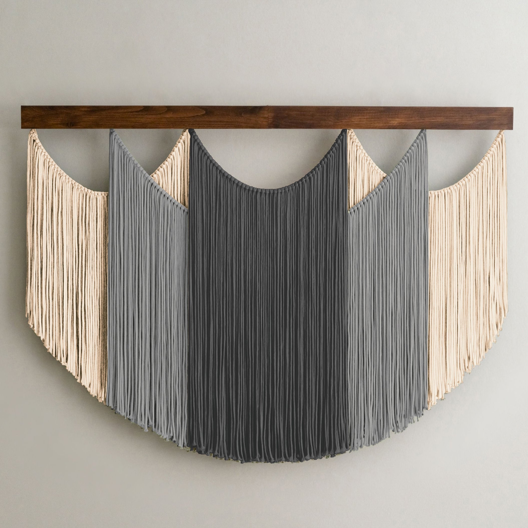 Soft Layers Wall Hanging macrame cord for boho wall decor V29