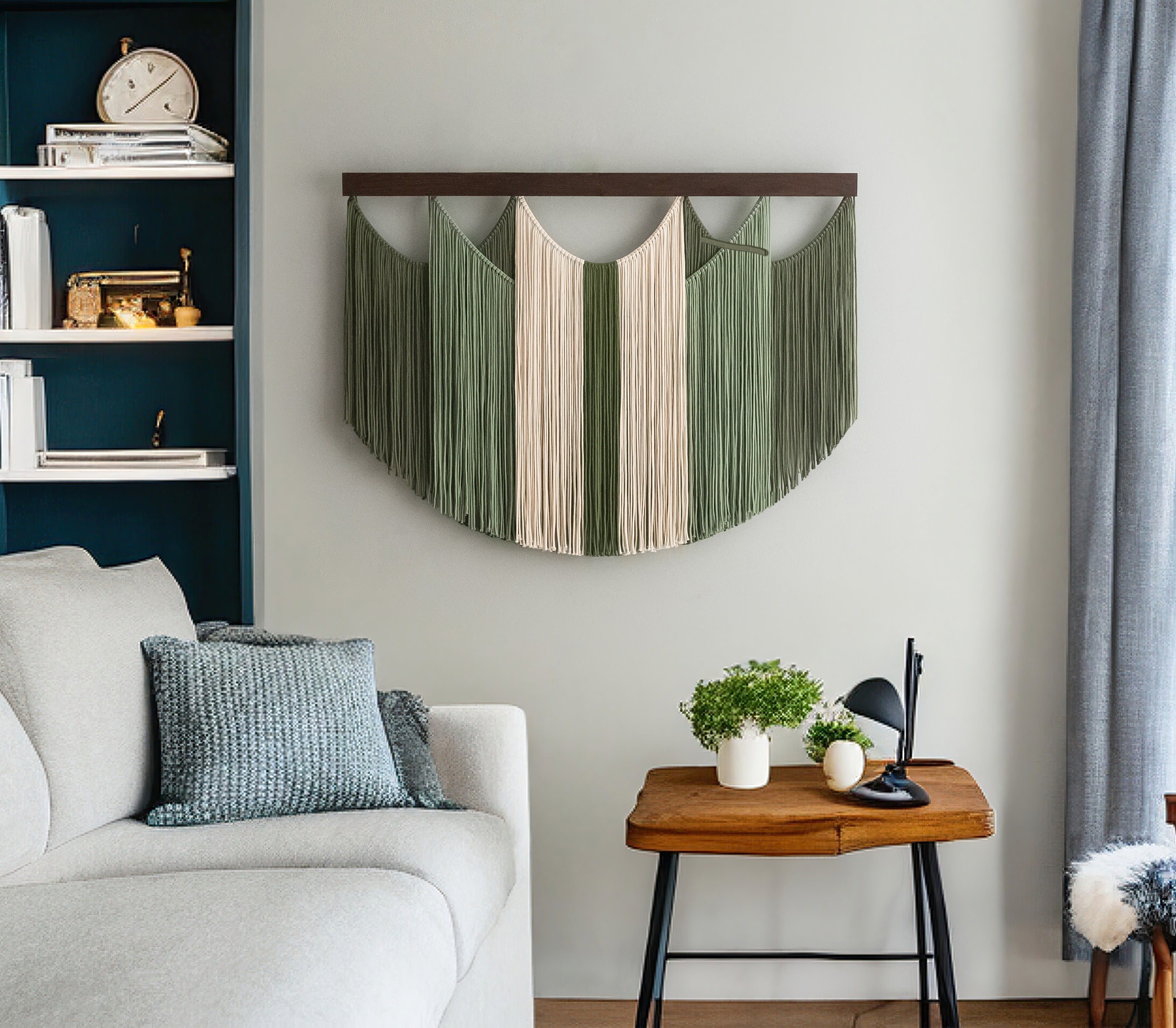 The Calm Wall Hanging – Macrame for Soothing Home Decor V90