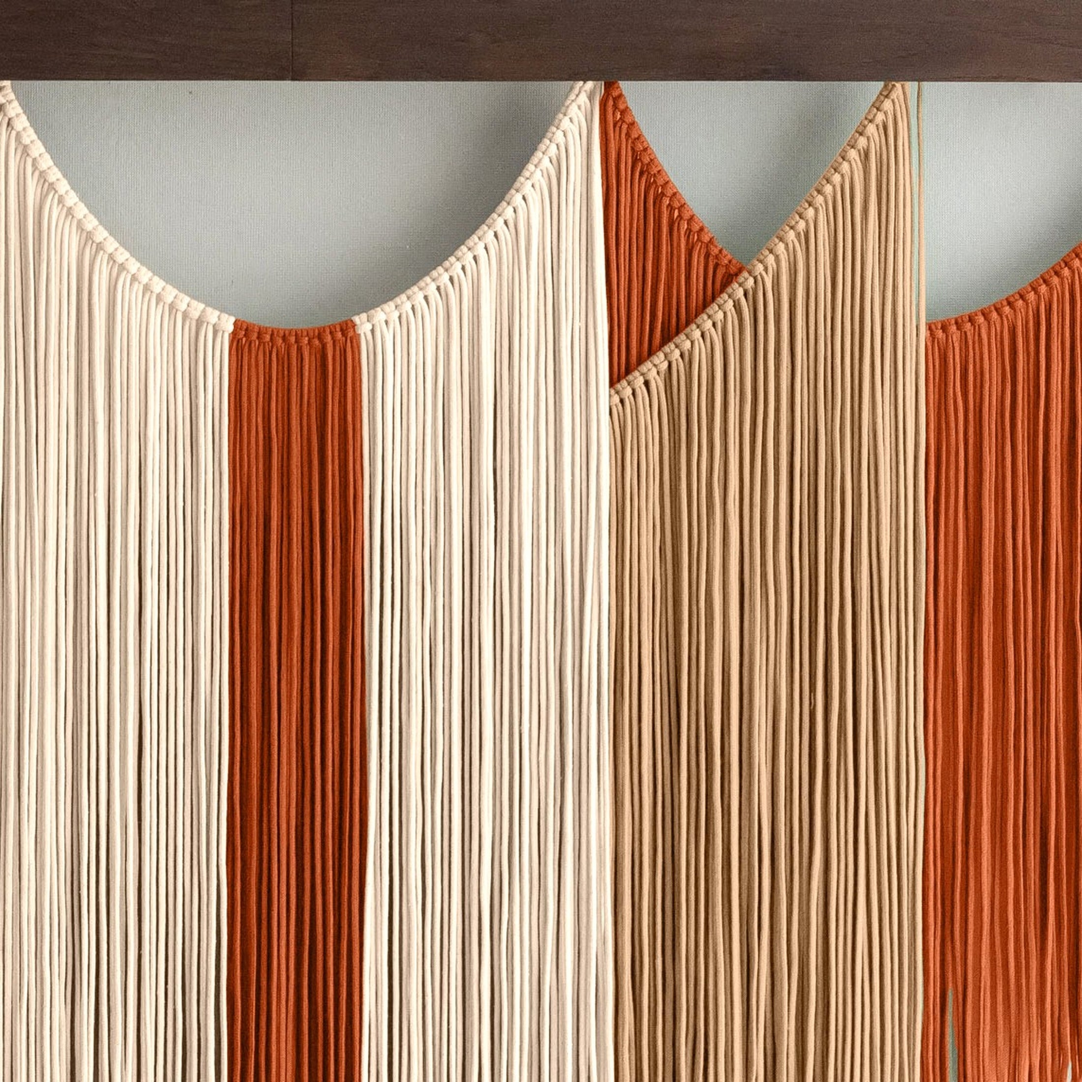 The Calm macrame cord for wall hanging decor and fiber art V90