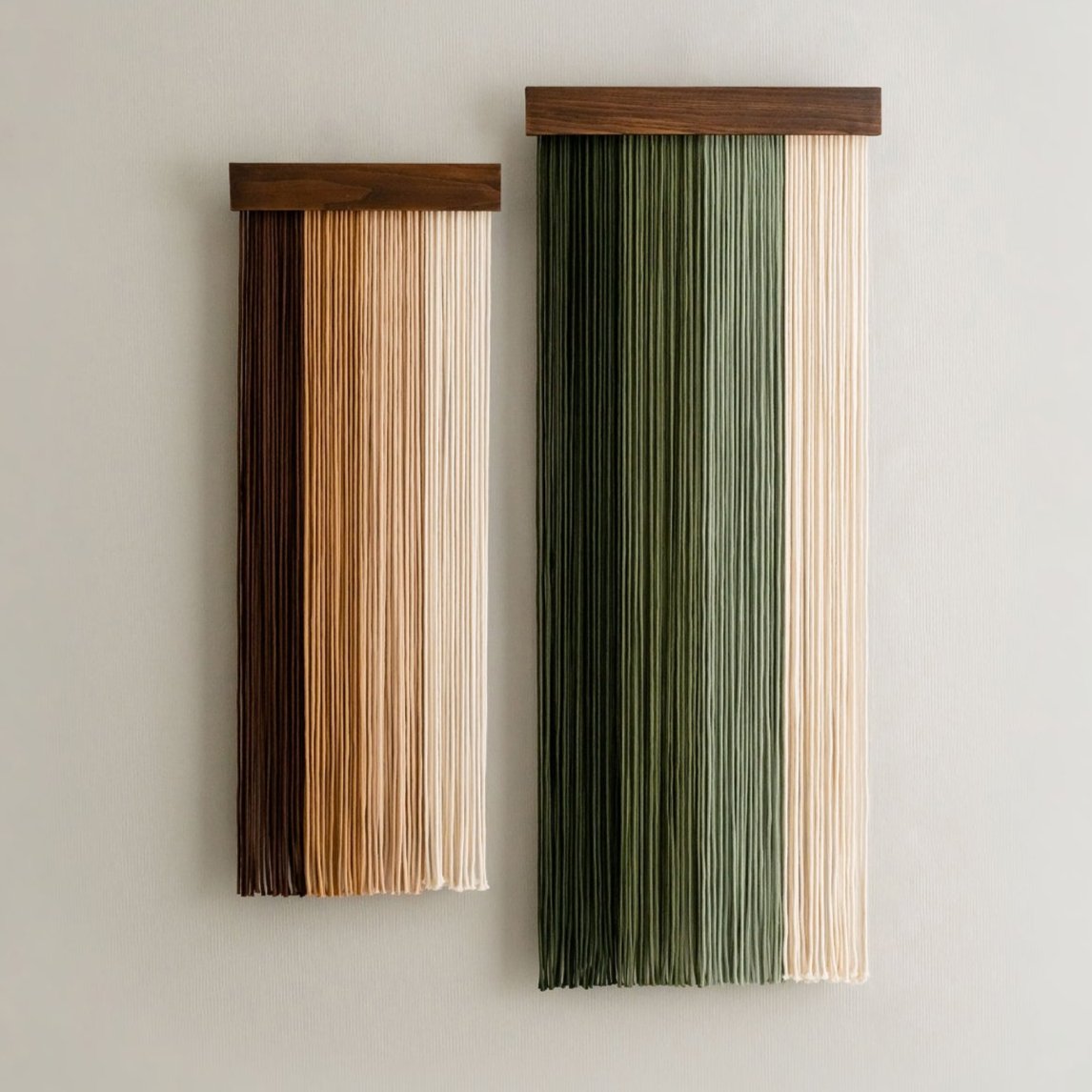 The Fade Wall Hanging – Gradient Cotton Macrame for Modern Decor W76