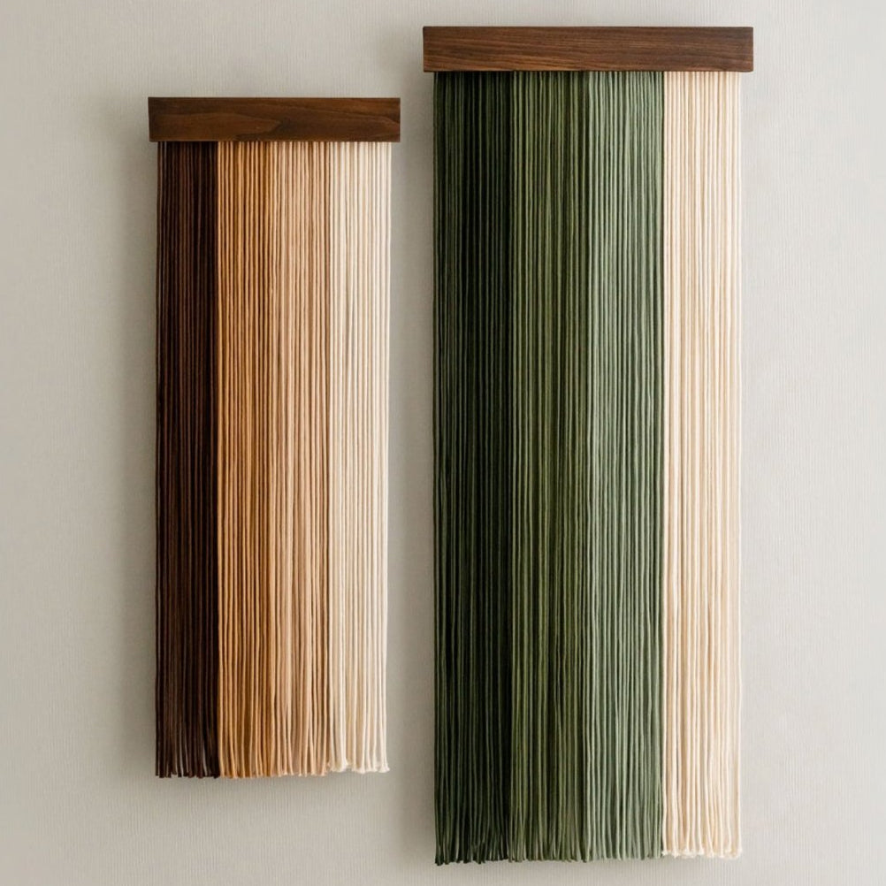 The Fade Wall Hanging – Gradient Cotton Macrame for Modern Decor W76