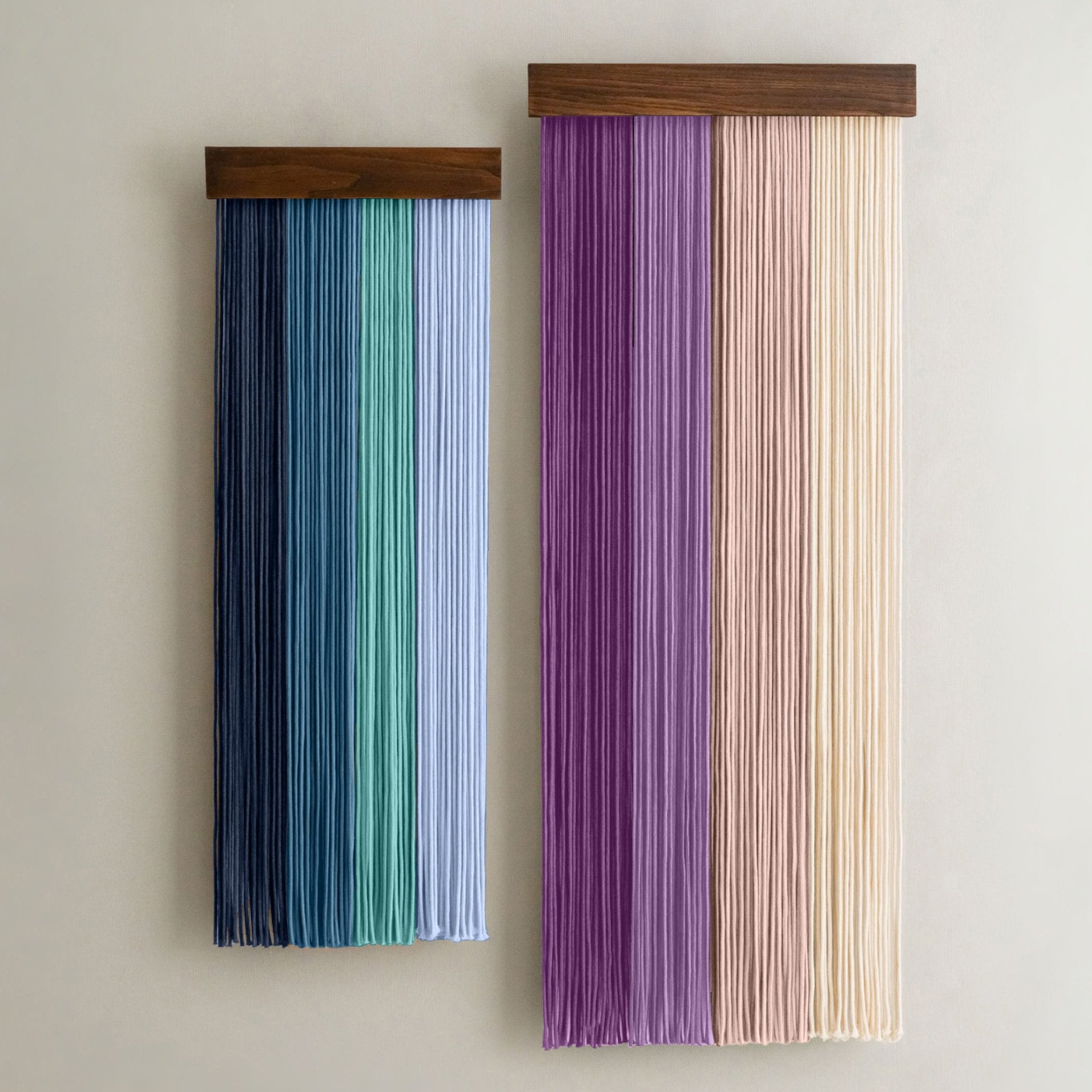 The Fade Wall Hanging – Gradient Cotton Macrame for Modern Decor W76