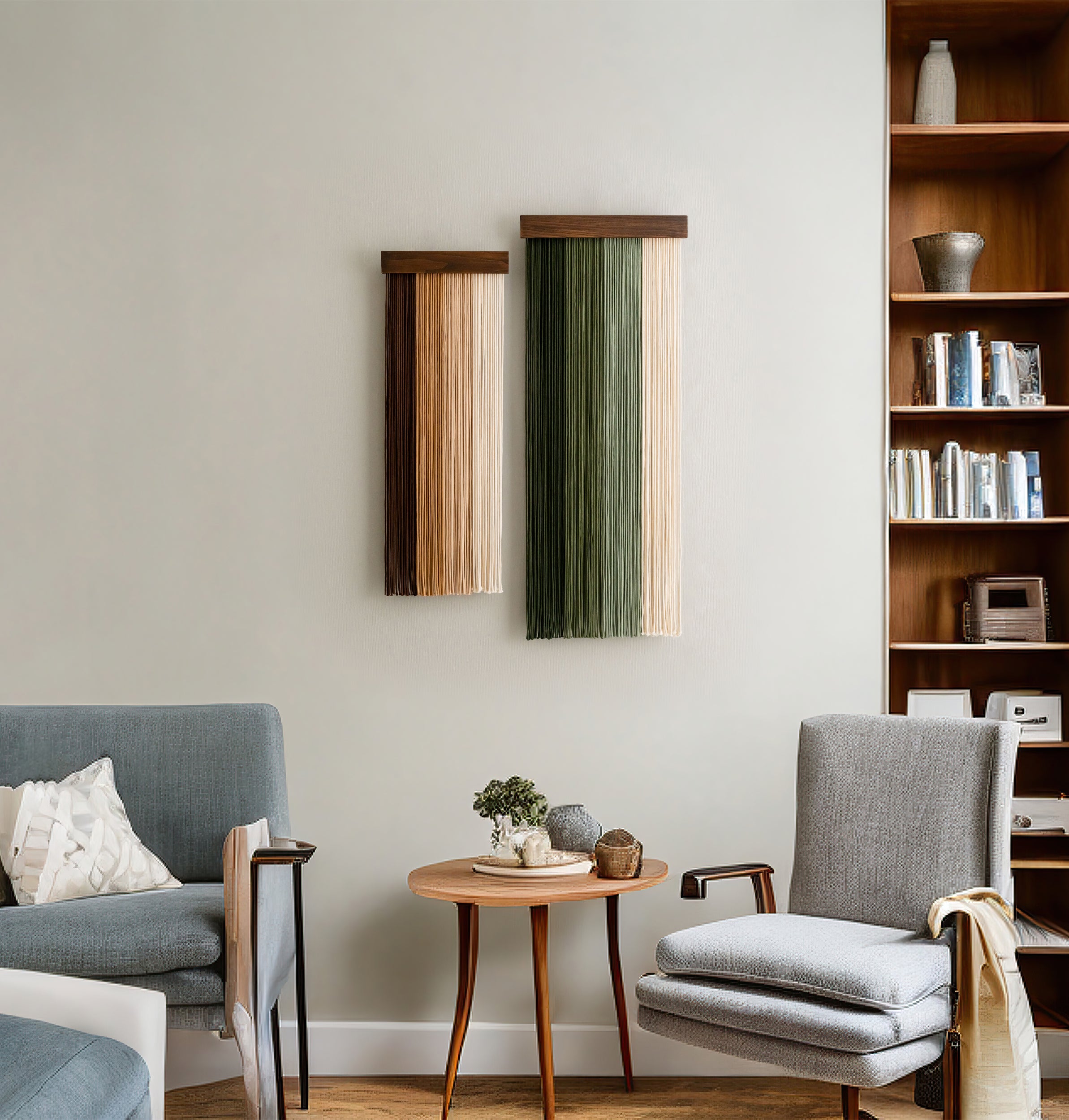 The Fade Macrame Wall Hanging for Fiber Wall Art Decor W76