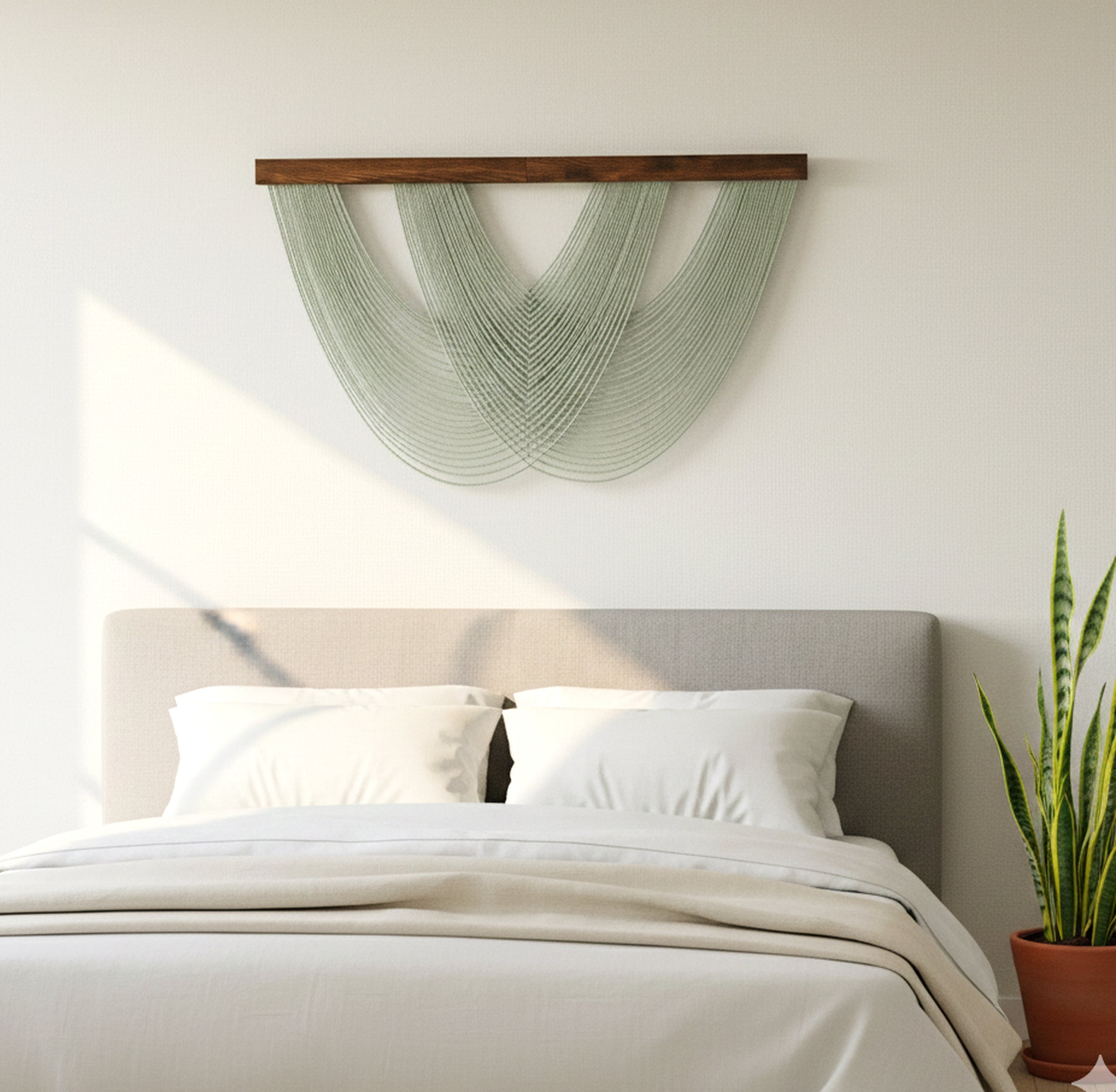 The Harmony Wall Hanging macrame for Boho Home Wall Decor W99