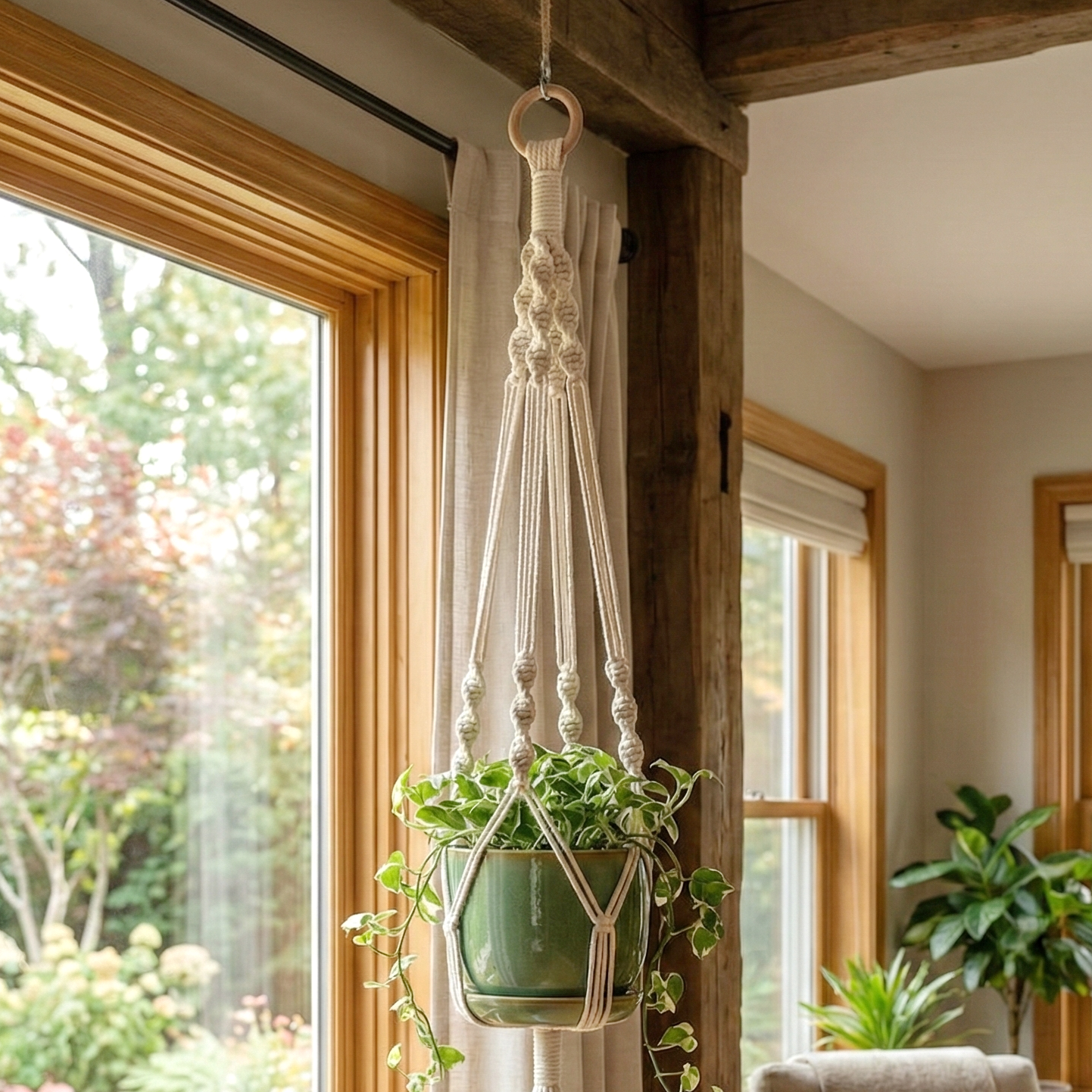 Macrame Plant Hanger Pattern for DIY Plant Decor P03