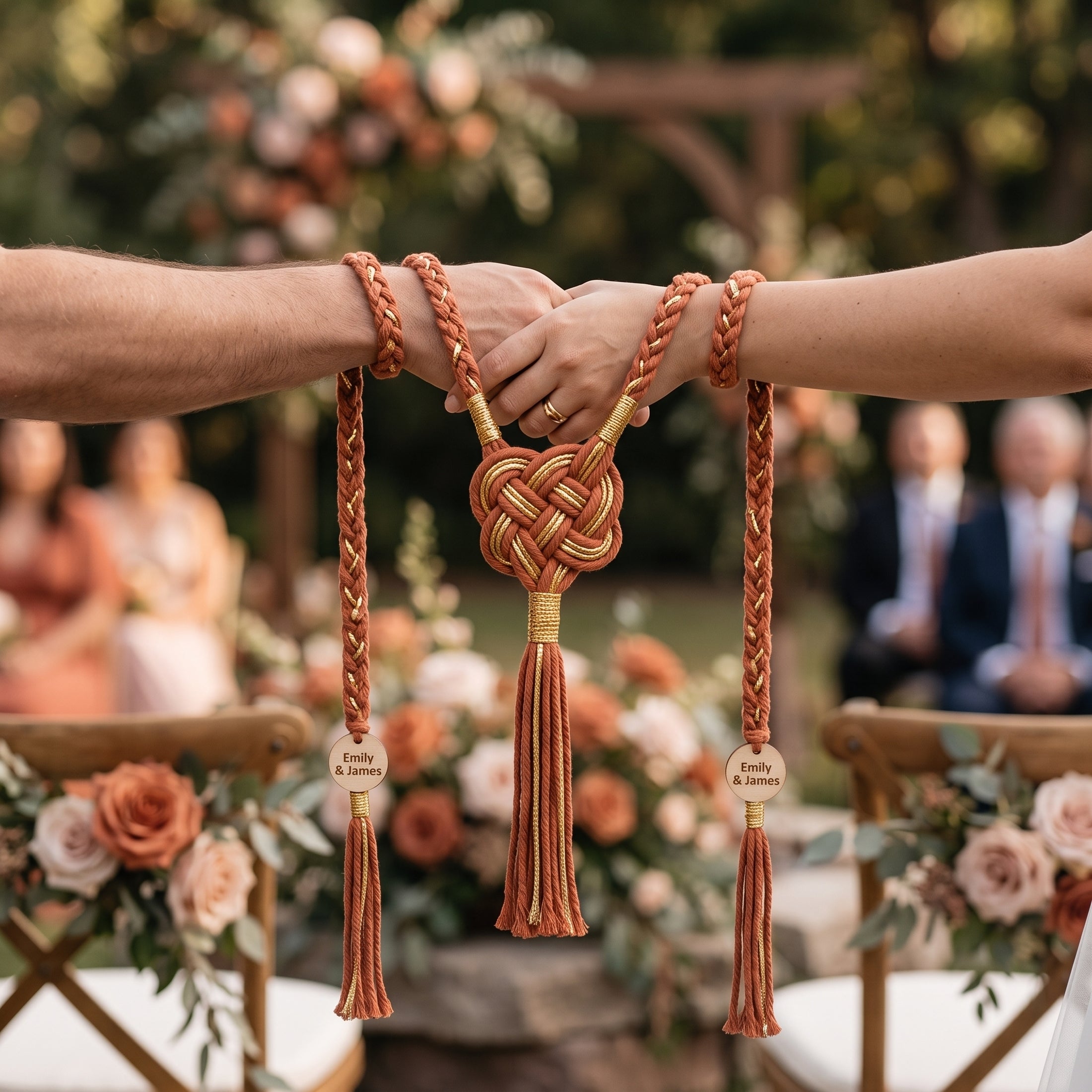 Braided Handfasting Ceremony Cord for Celtic Weddings T20