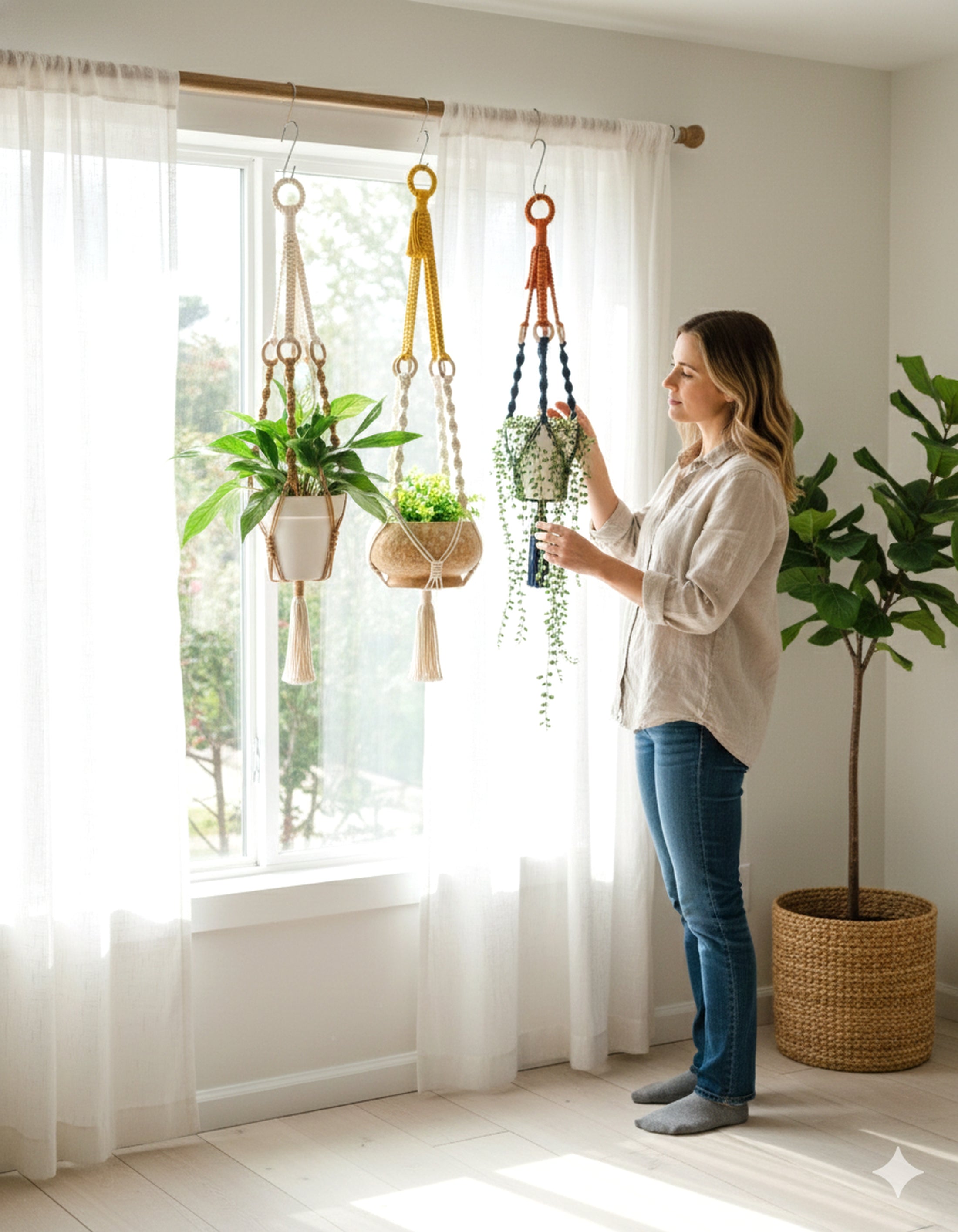 Macrame Plant Hanger macrame for plant hangers and home decor I69