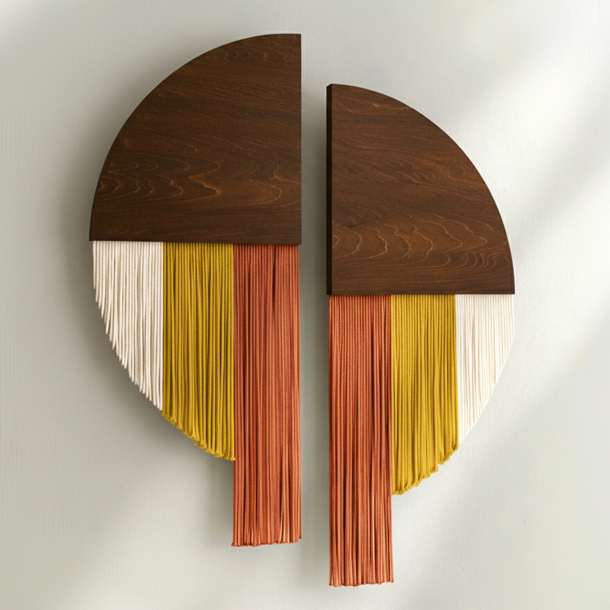 Soulmate Macrame Wall Hanging macrame wall hanging for boho wall art V65