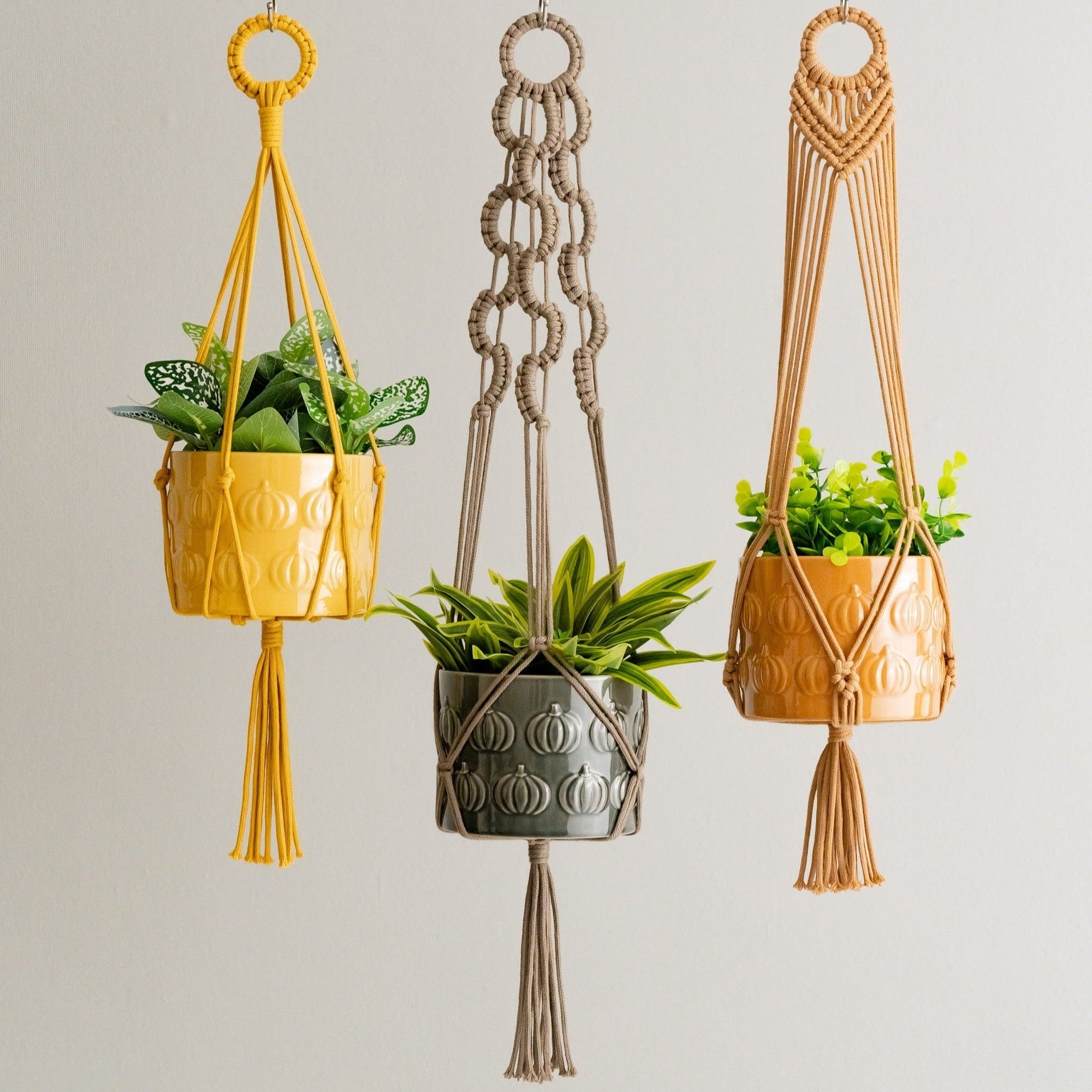 Macrame Plant Hanger macrame for house plant hangers and decor I48