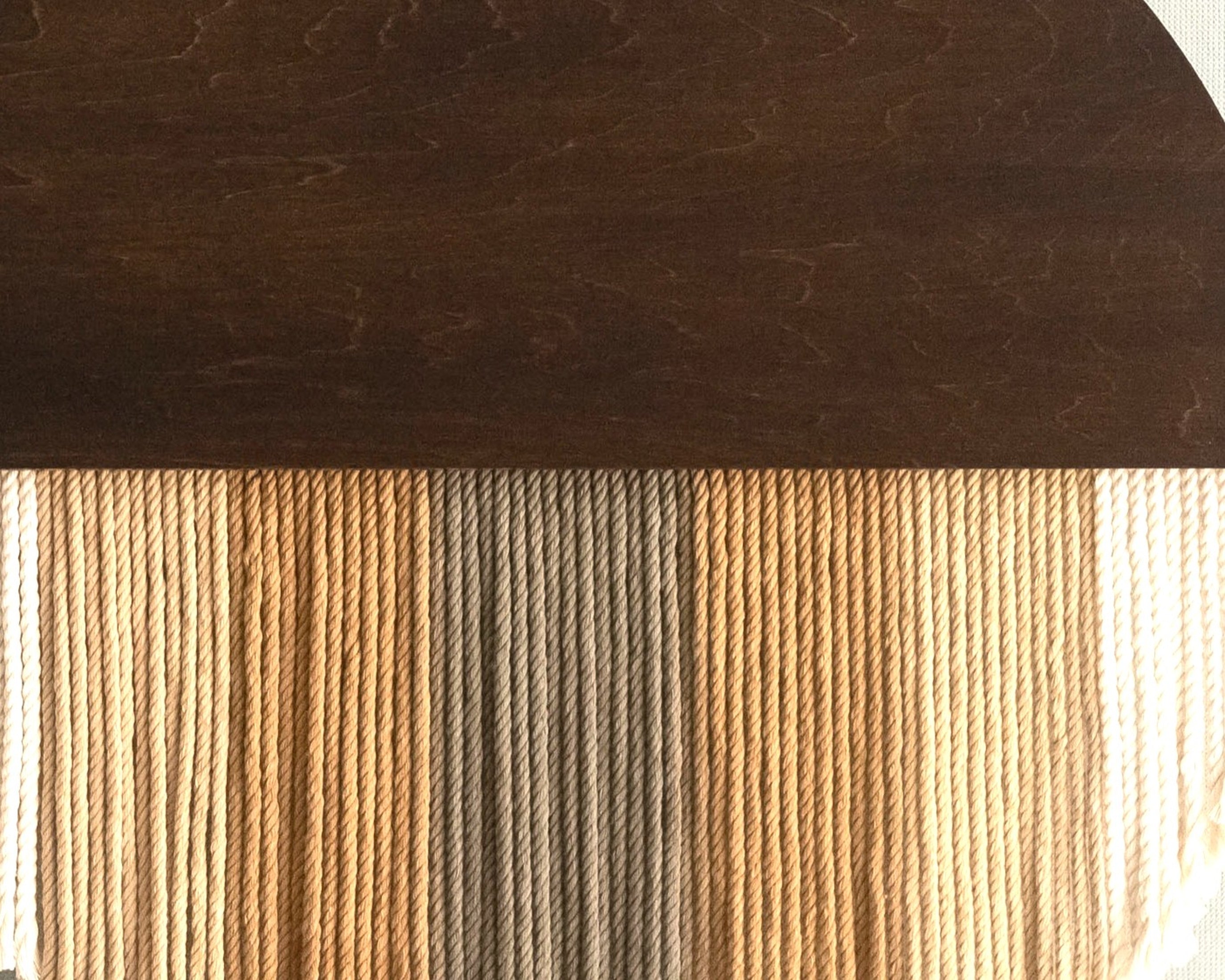 Lunar Memory Wall Hanging macrame wall hanging for boho wall art V07