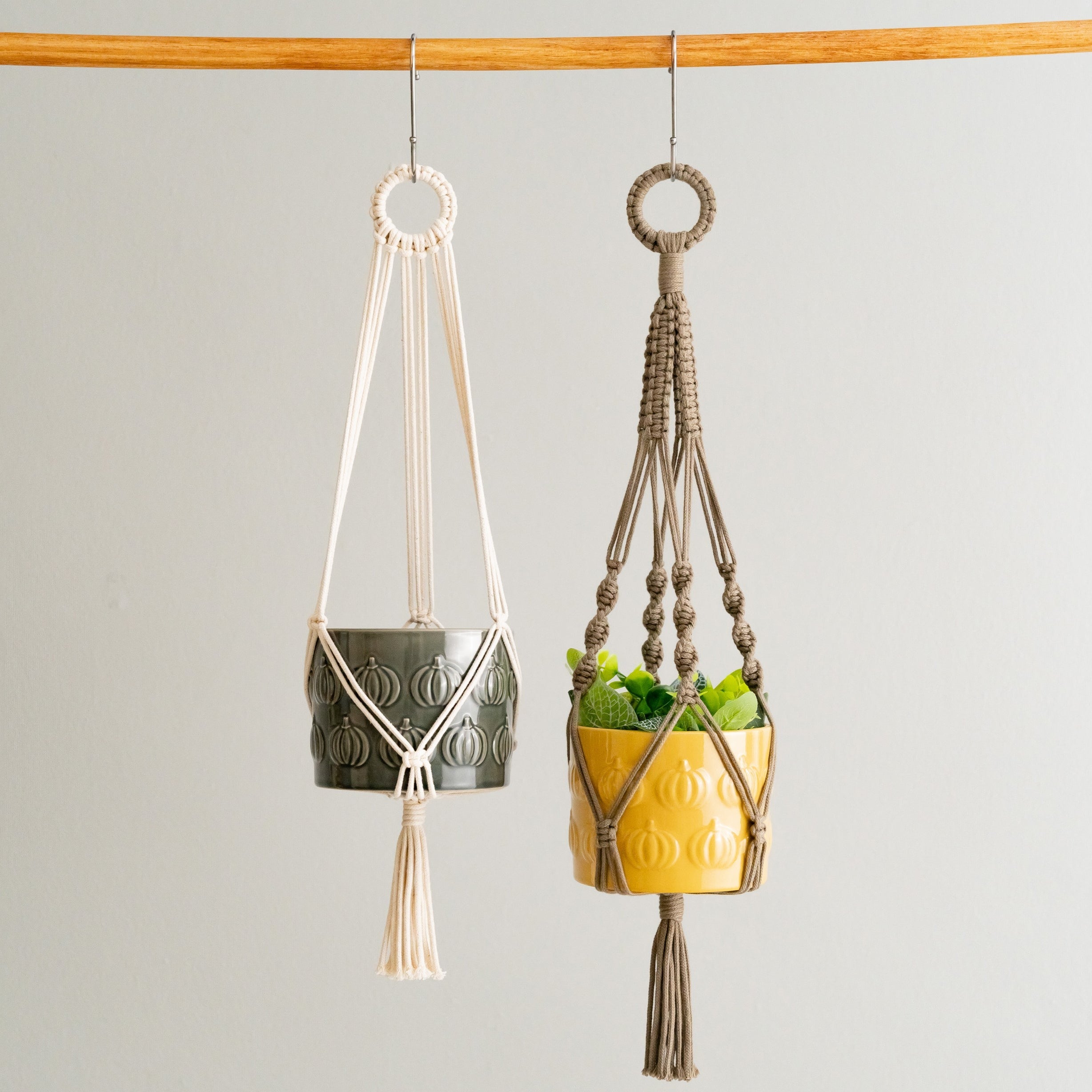 Boho Macrame Plant Holder for Elegant Indoor Gardens