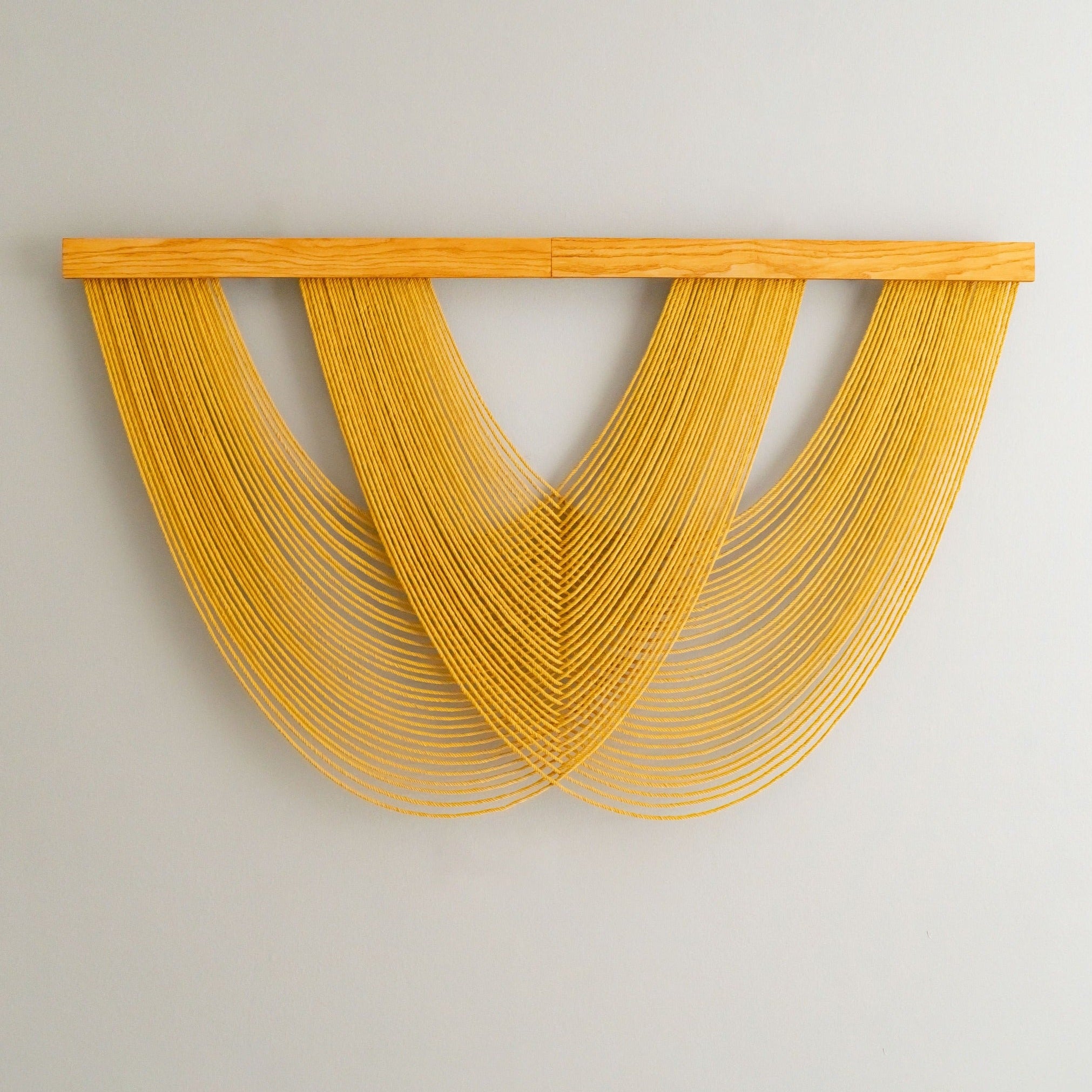 Chic Macrame Fiber Wall Hanging for Boho and Minimalist Spaces