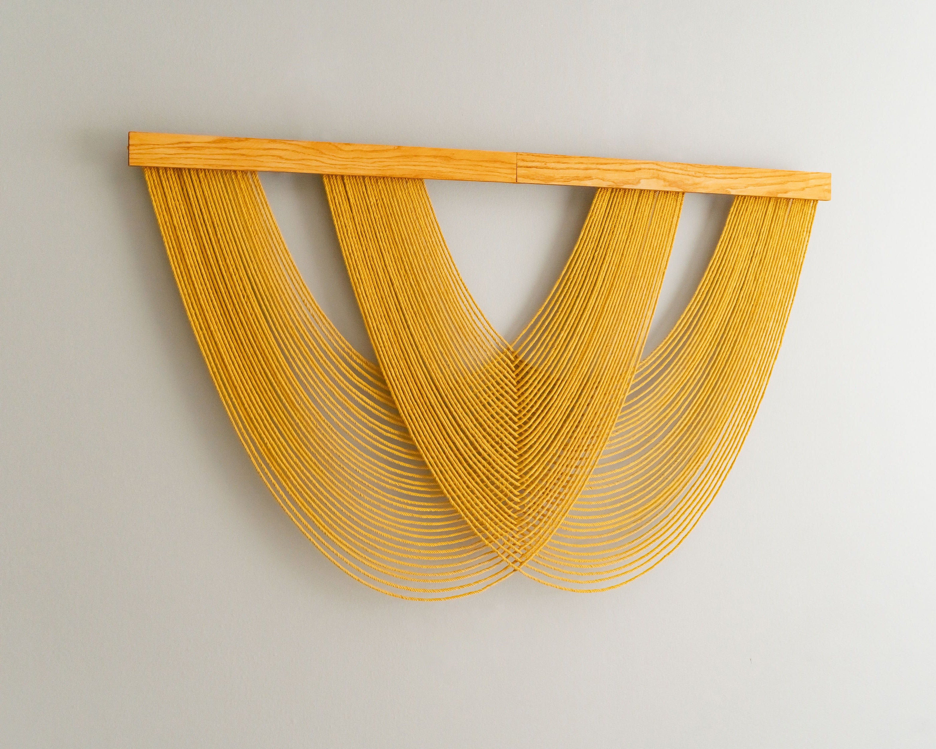 Chic Macrame Fiber Wall Hanging for Boho and Minimalist Spaces