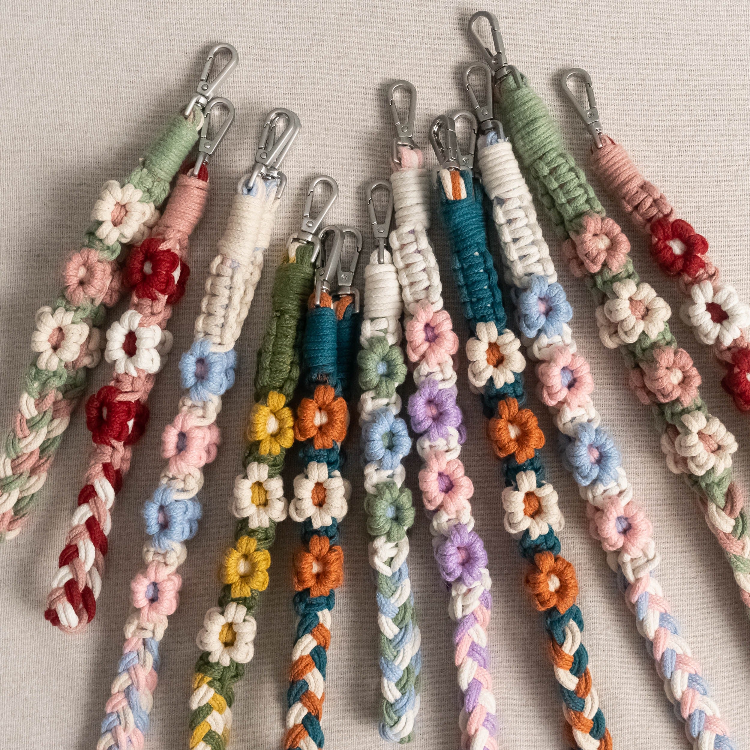 Macrame Phone Lanyard Strap Handmade for Boho Phone Style I99