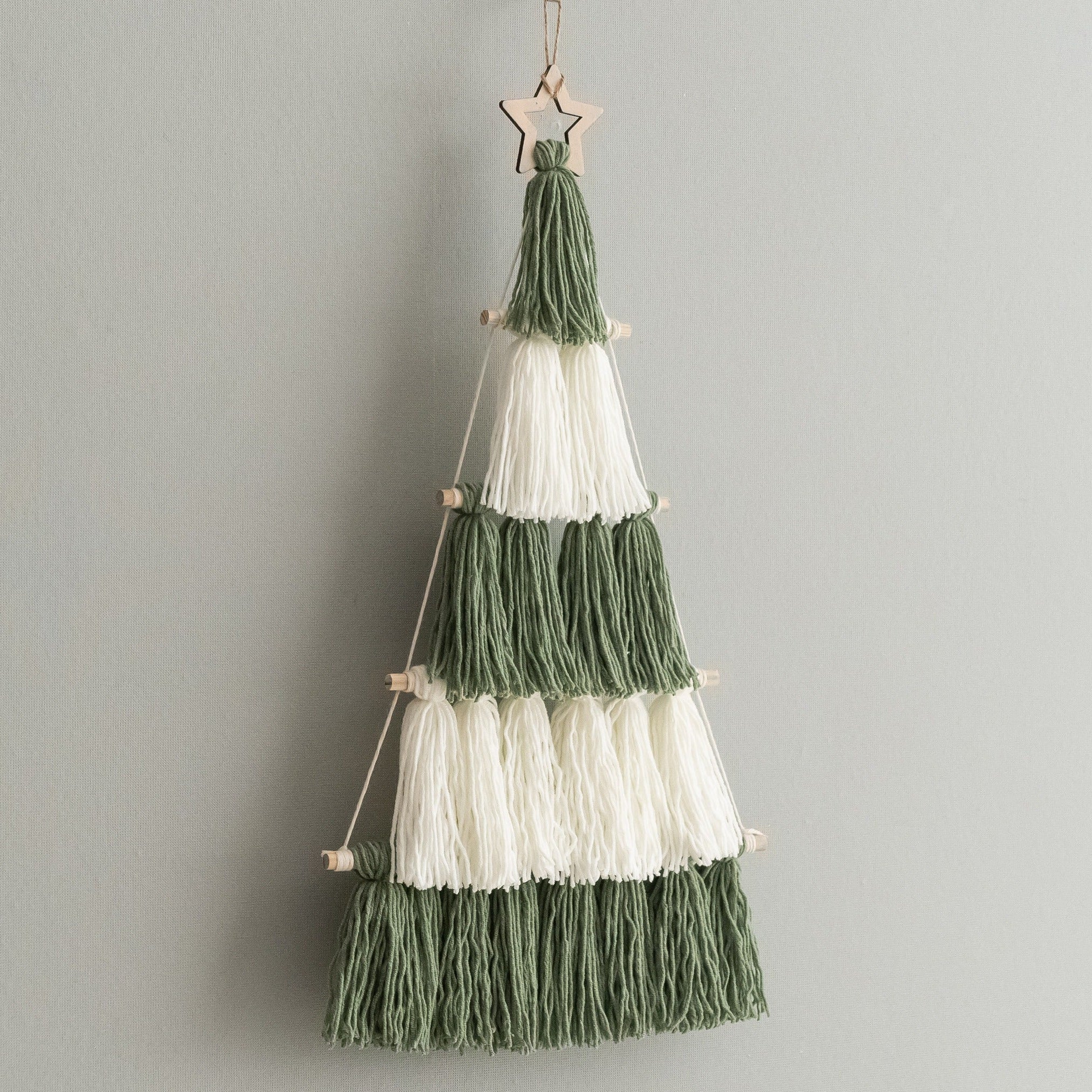 Macrame Christmas Tree macrame for Christmas Wall Decor and Boho Style X67