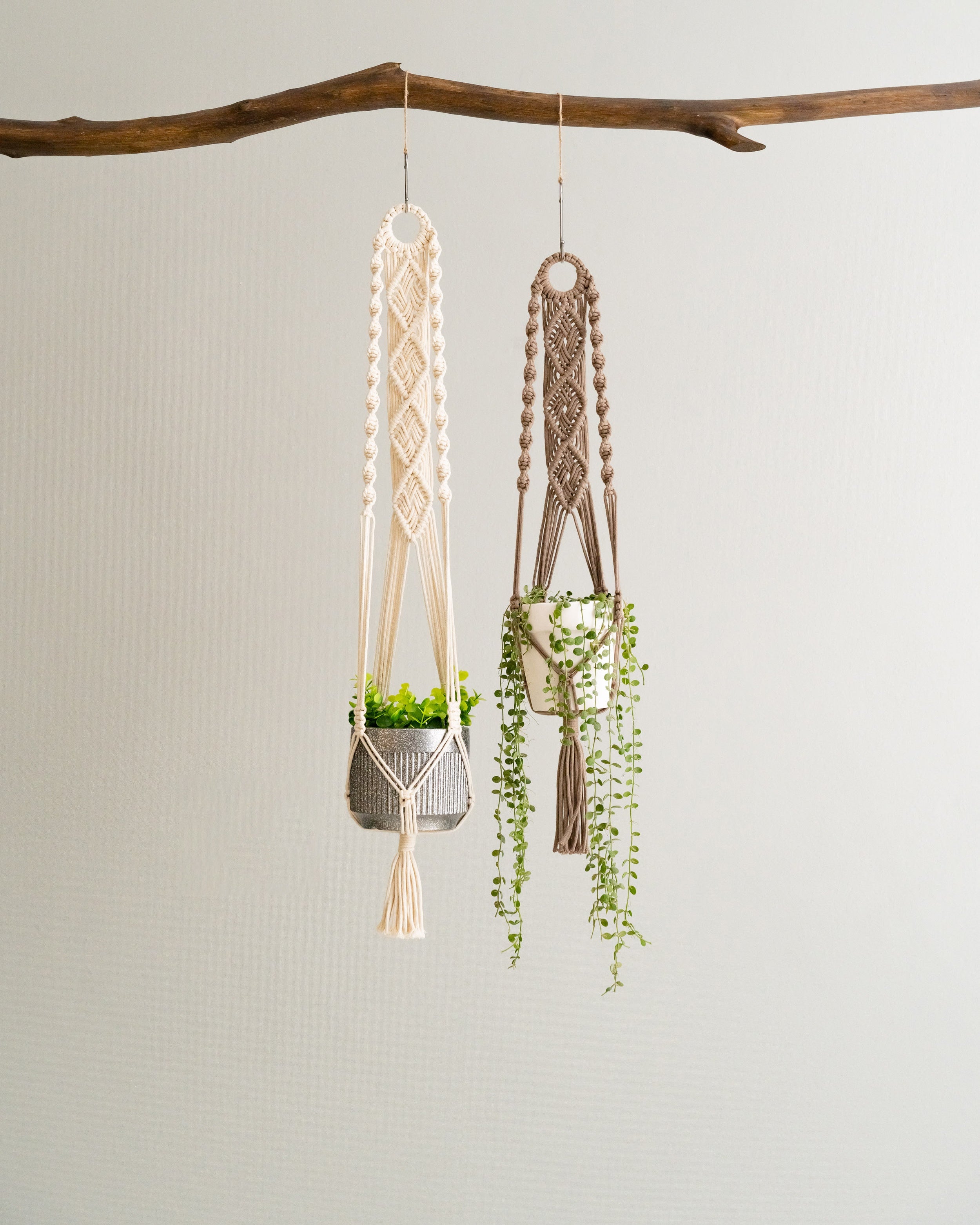 Wall Hanging Plant Holder For Boho and Modern Home Decor