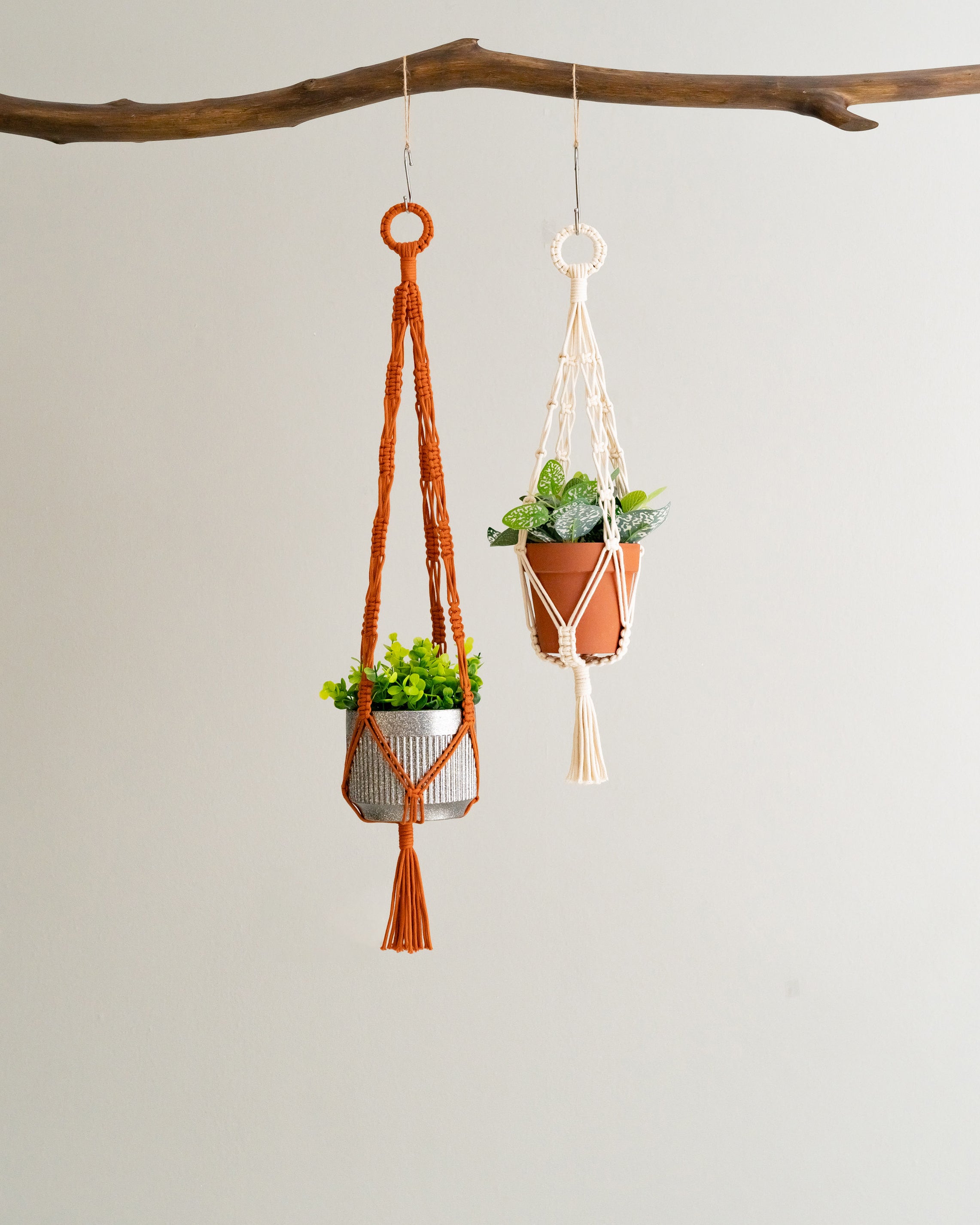Macrame Tassel Plant Hanger For Indoor Garden and Balcony Decor