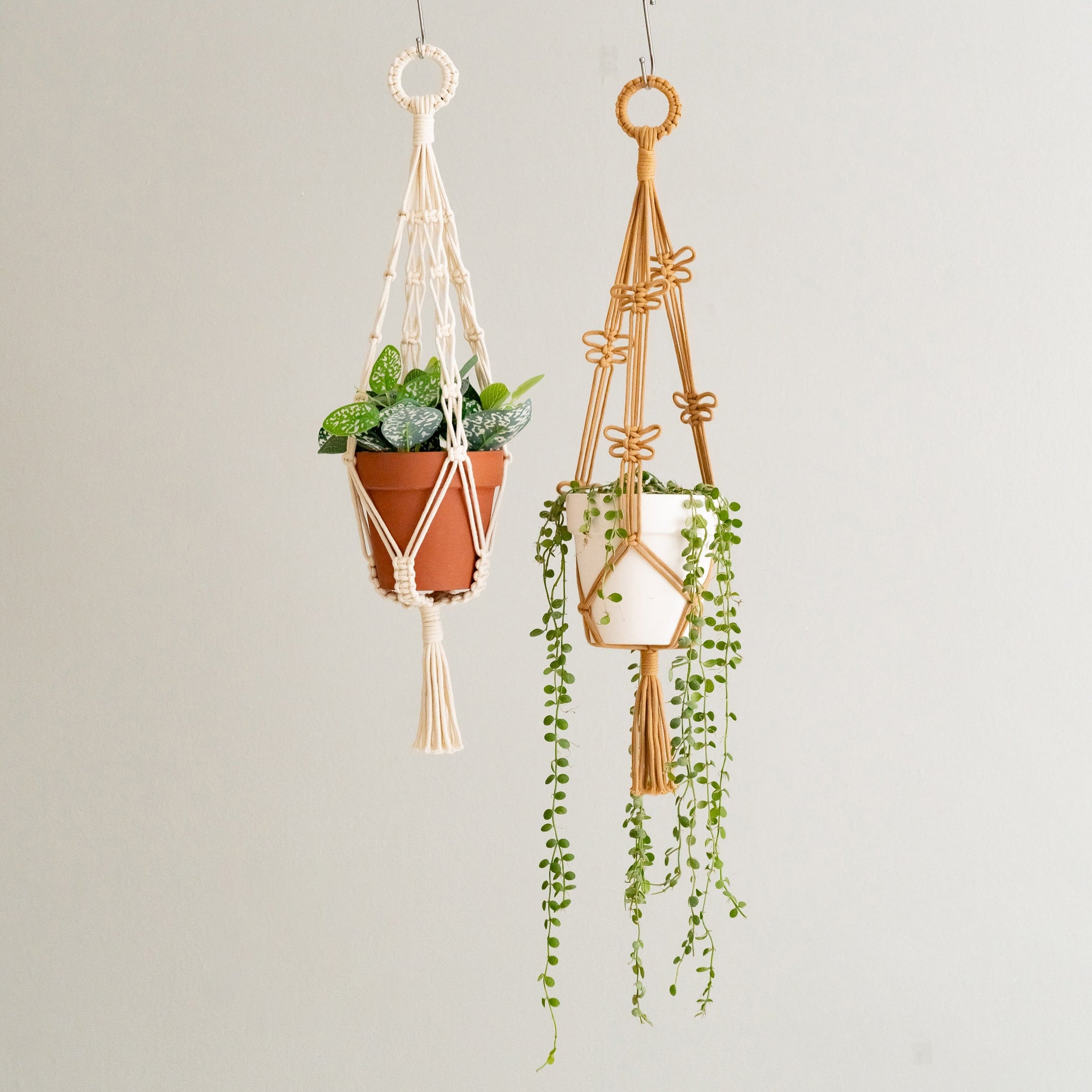 Macrame Plant Hanger macrame for plant hangers and handmade decor H75