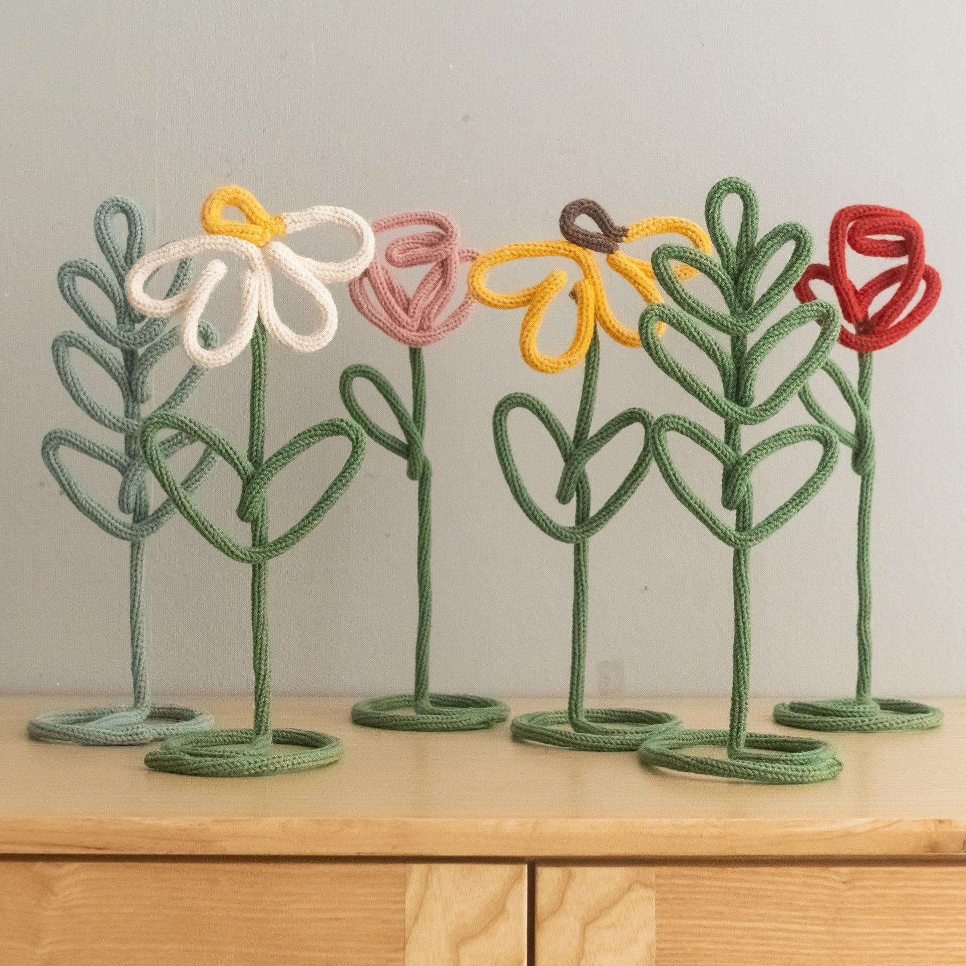 Flower Table Decor Wood Table Decor for Minimalist Home Accent U43