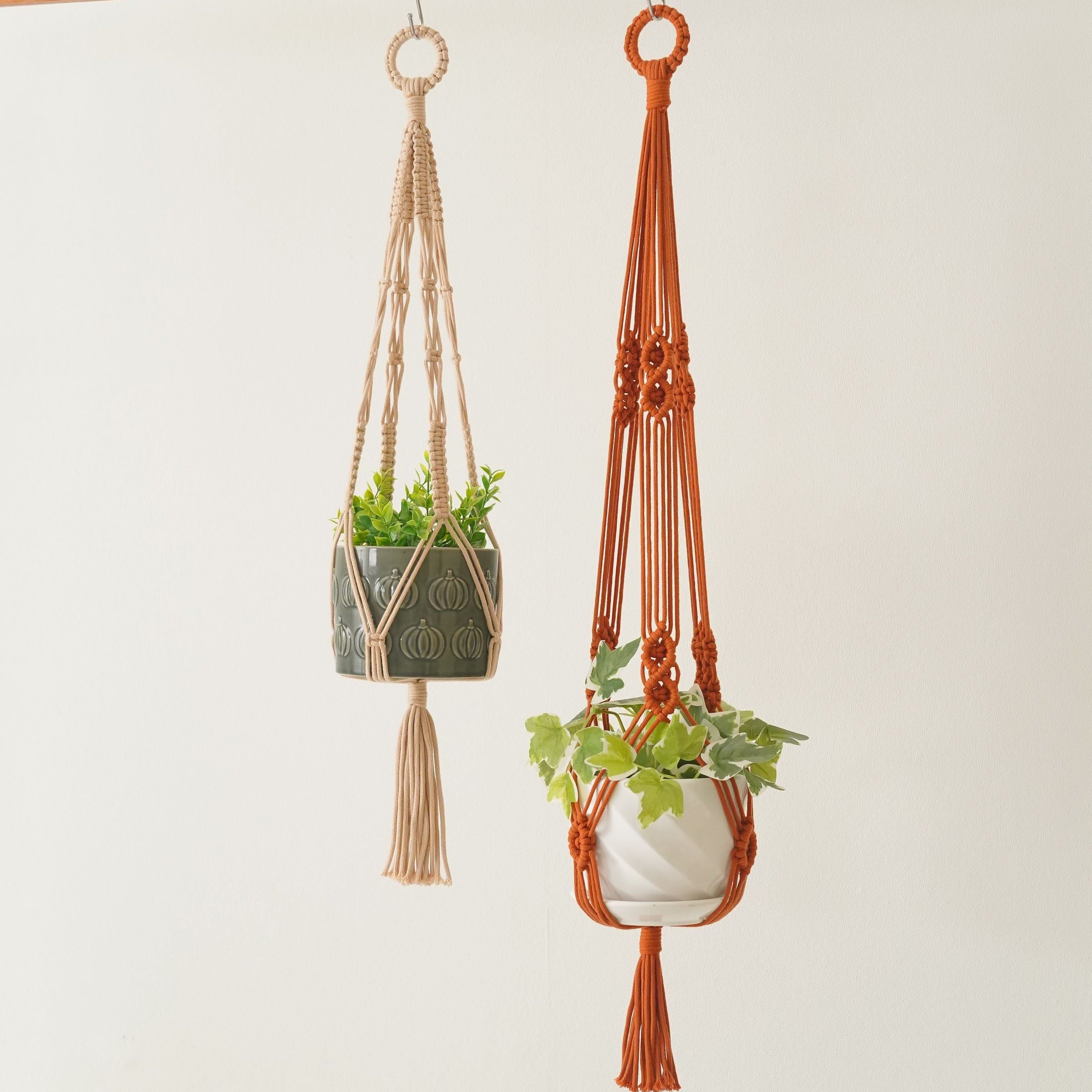 Macrame Plant Hanger Handmade for Indoor Plants and Boho Decor I31