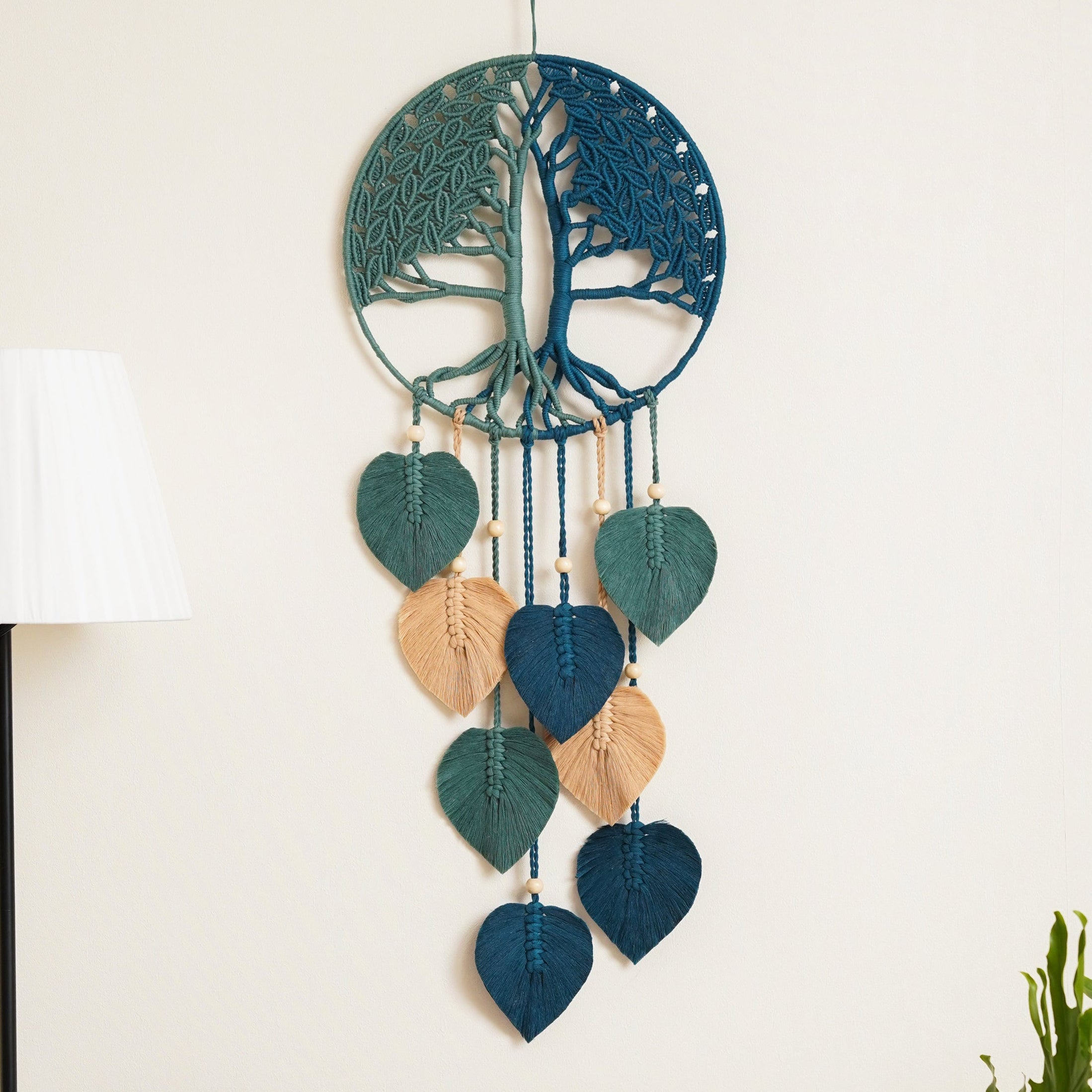 Macrame Tree Of Life Wall Hanging Macrame for Meditation Room Decor W19