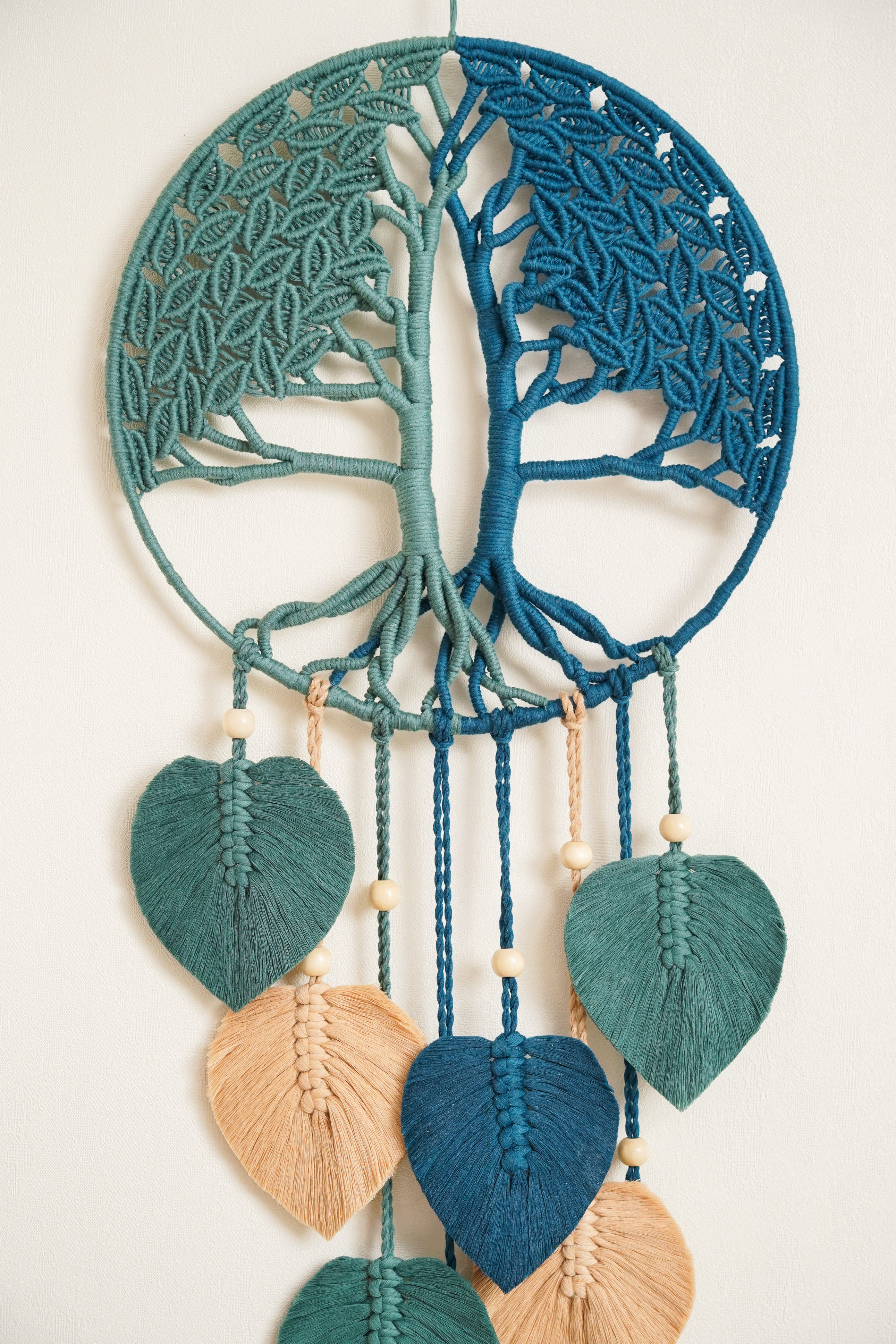 Macrame Tree Of Life Wall Hanging Macrame for Meditation Room Decor W19
