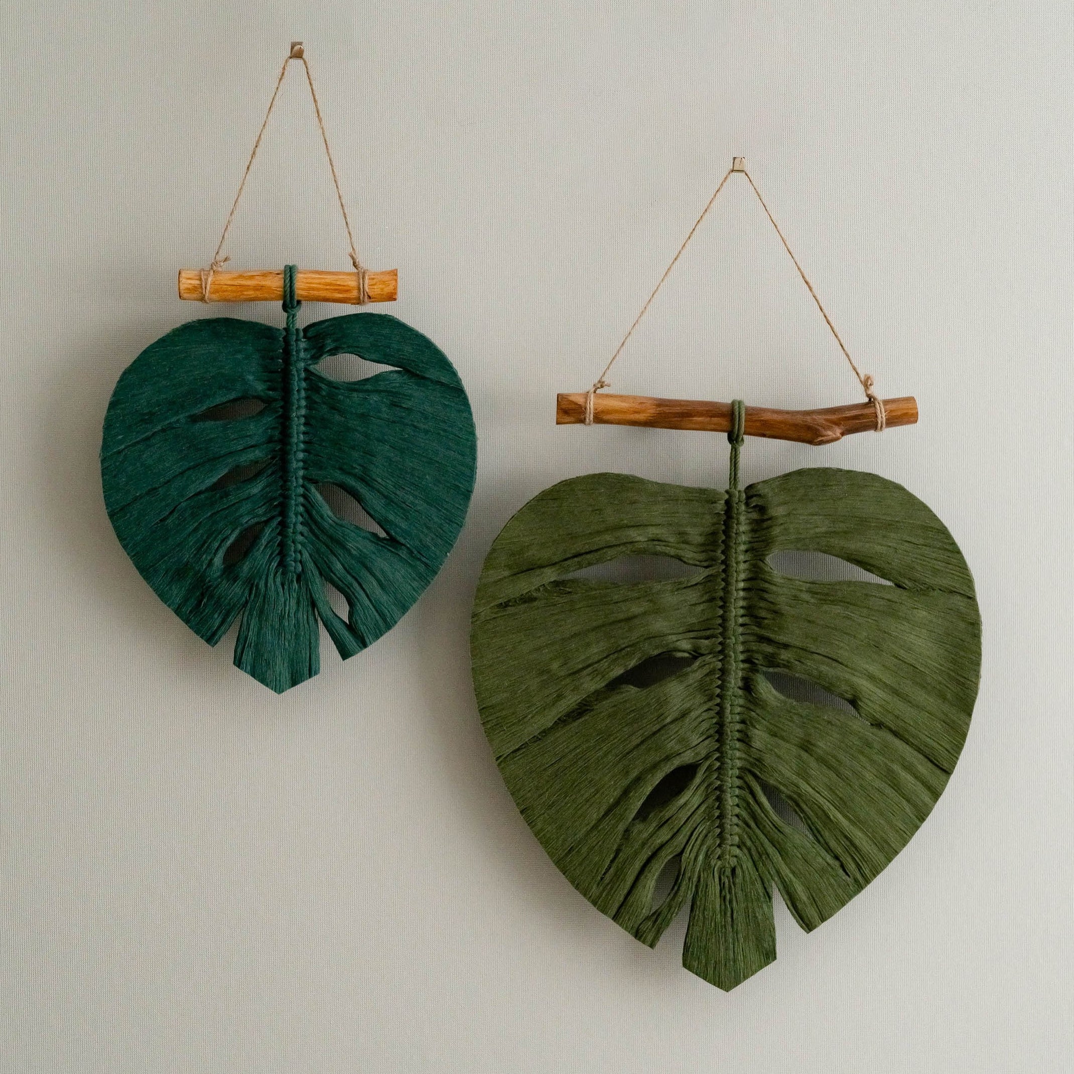 Macrame Leaf Wall Hanging for Macrame Wall Hanging and Boho Decor L41