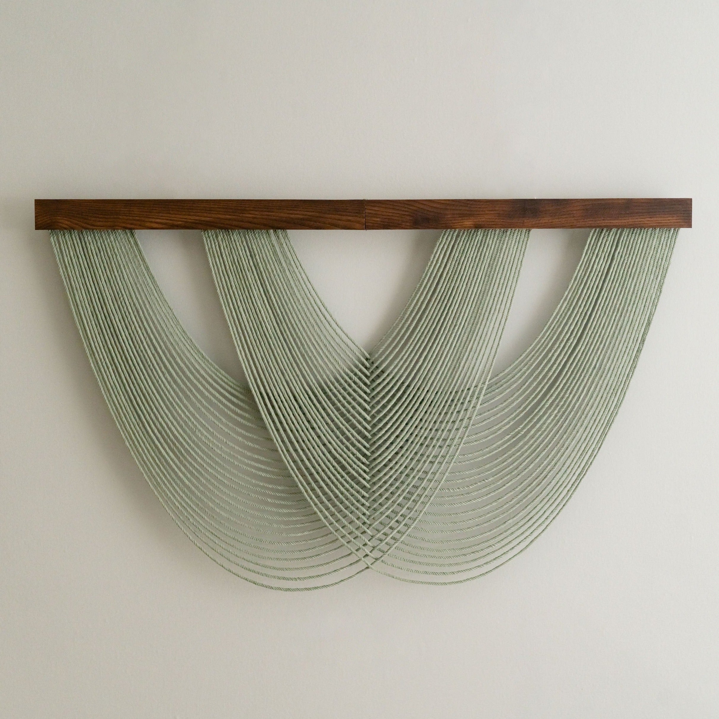 Elegant Macrame Fiber Wall Hanging for Boho and Minimalist Spaces