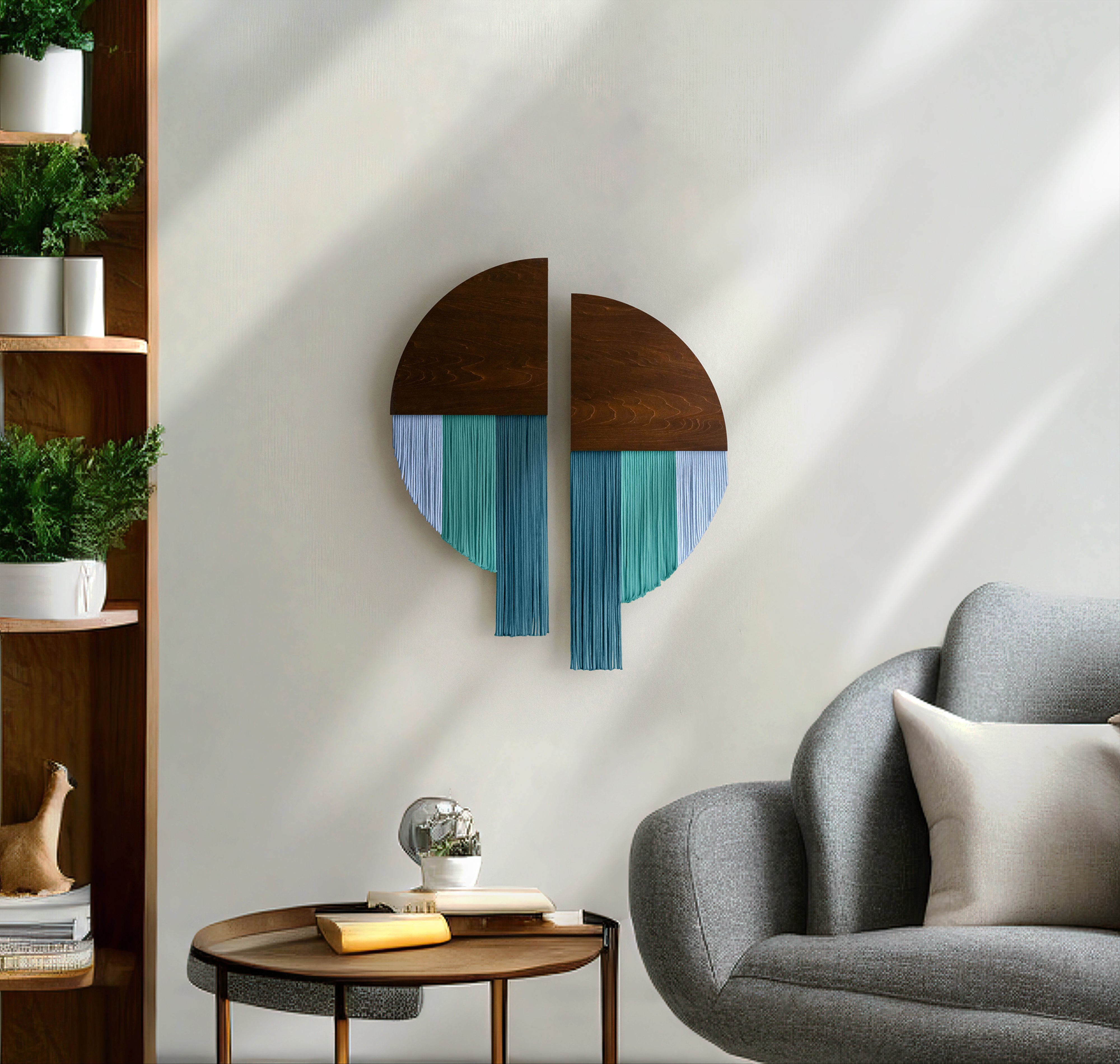 Soulmate Macrame Wall Hanging macrame wall hanging for boho wall art V65