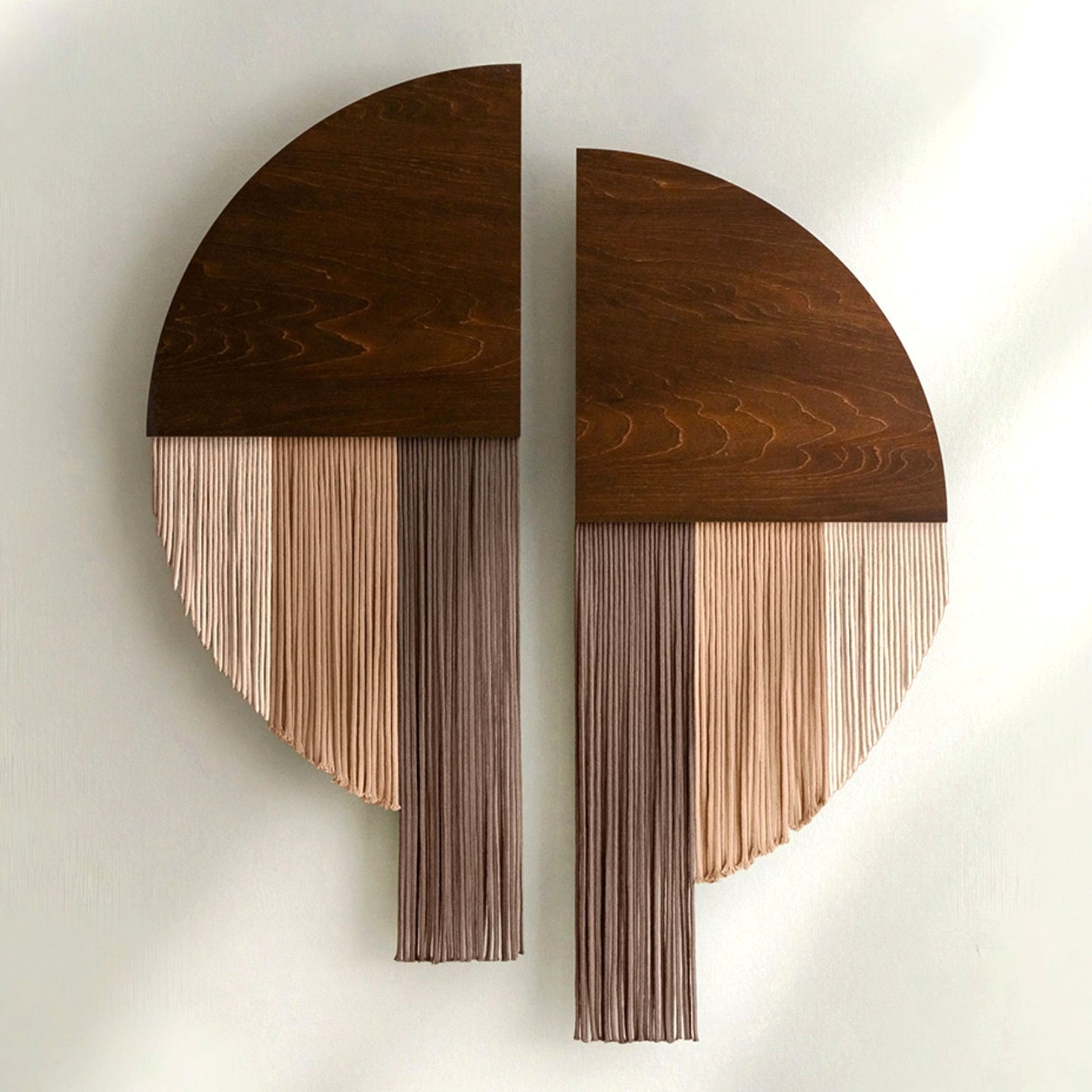 Soulmate Macrame Wall Hanging wall hanging decor for handmade fiber art V65