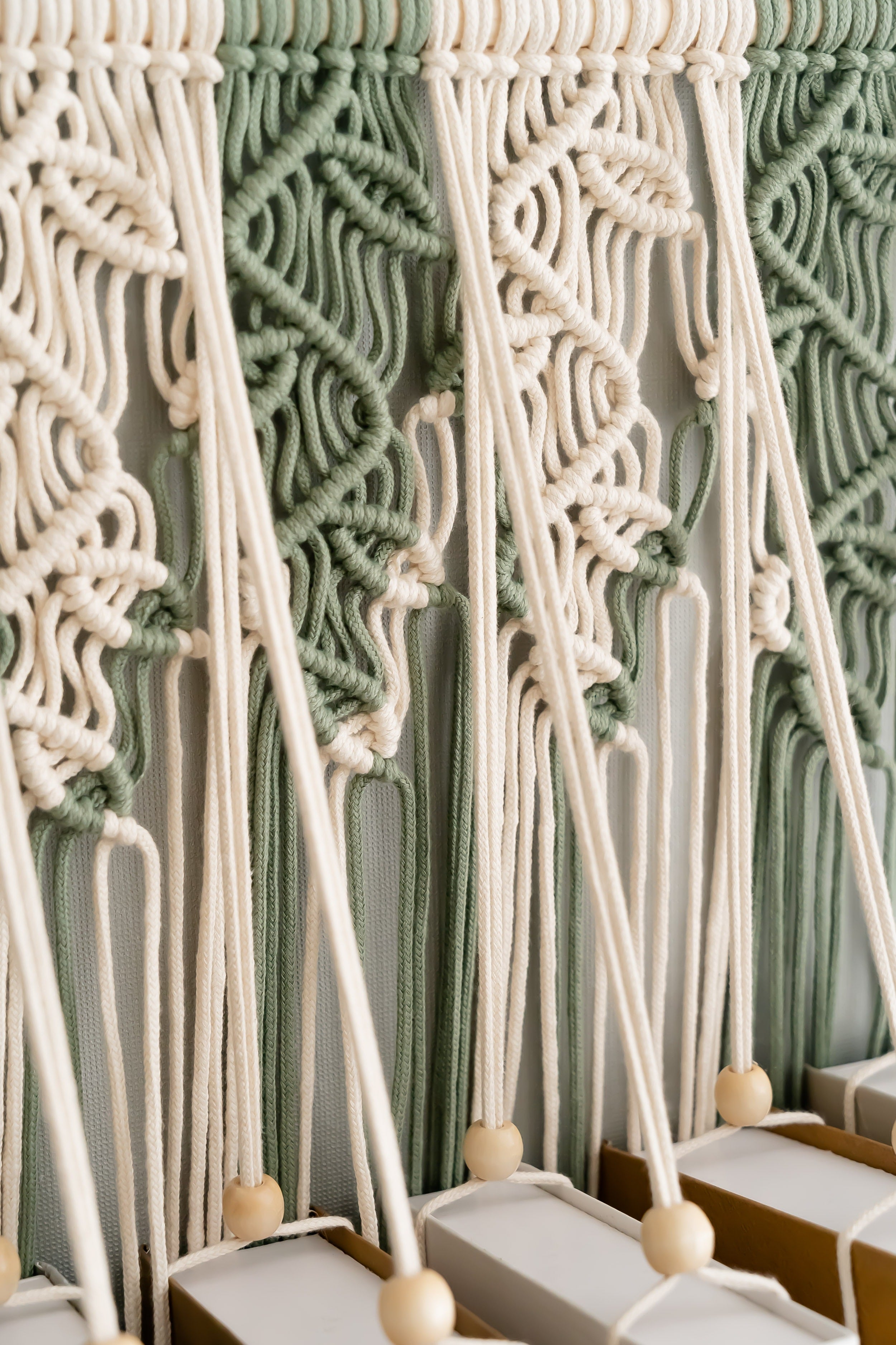 Macrame Book Holder for Wall Book Holder and Boho Decor I34