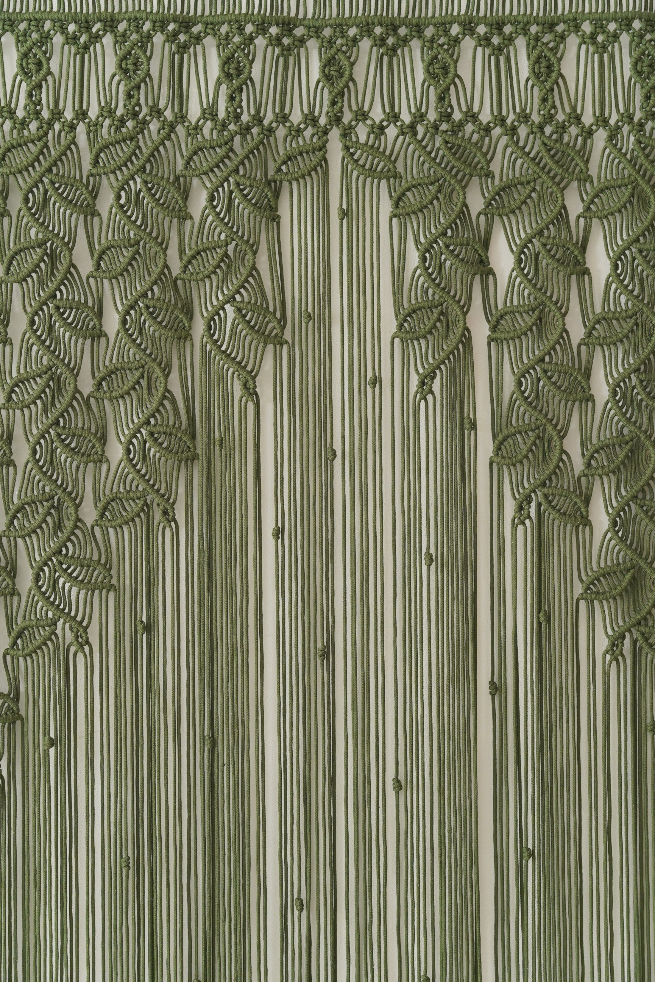 Macrame Curtain handmade macrame for boho wall decor and rustic style C01