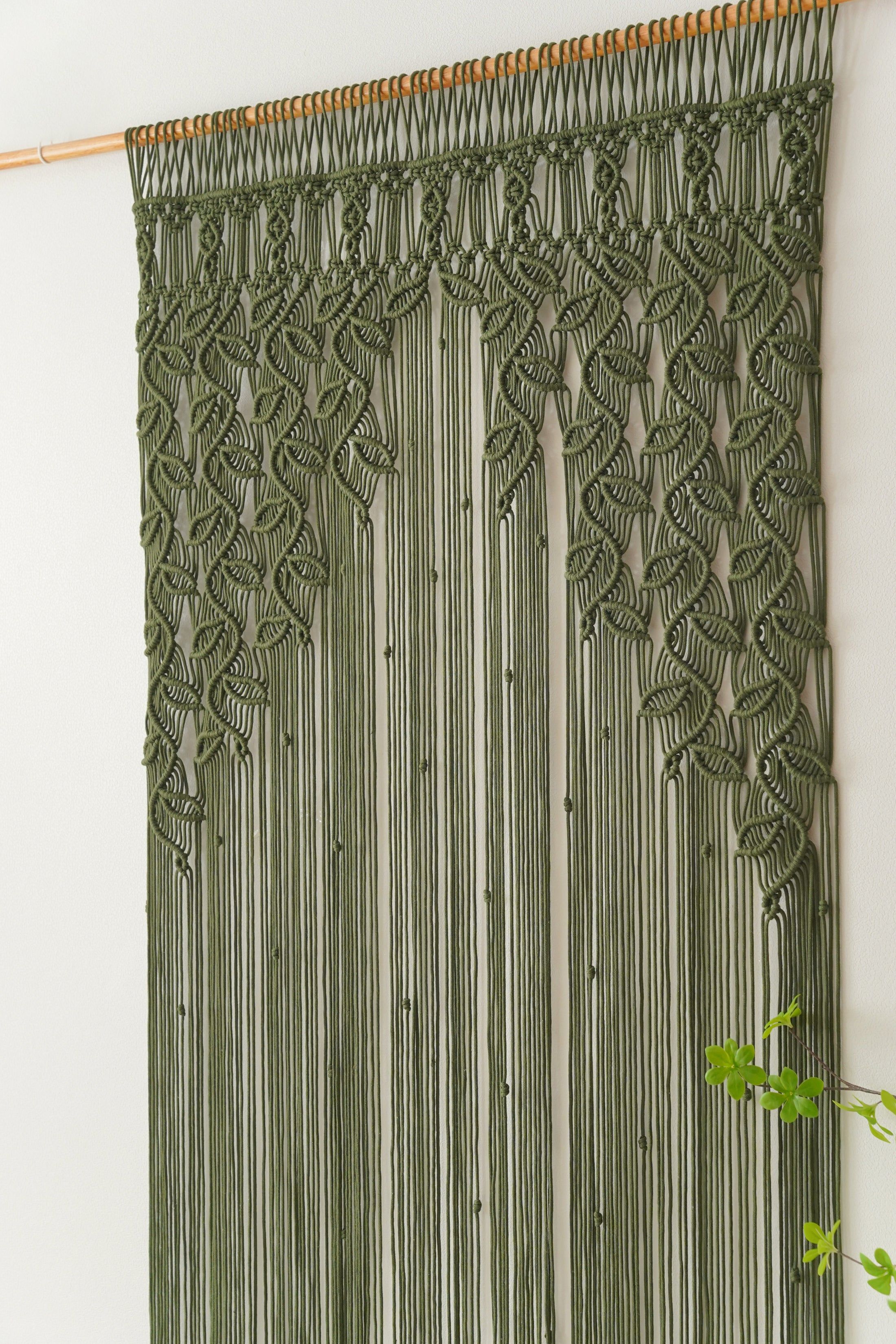 Macrame Curtain macrame cord for macrame curtain and boho wall decor C01