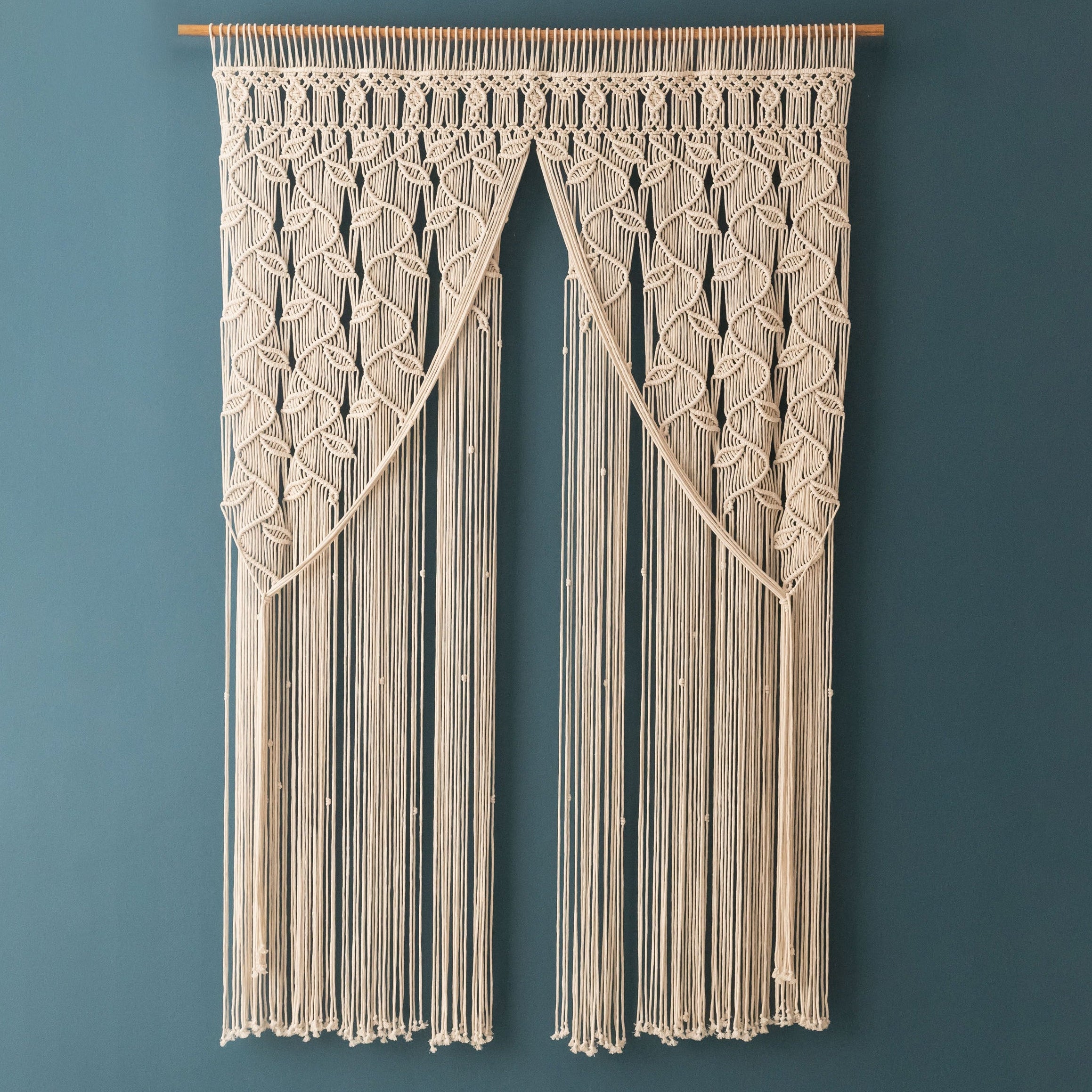 Macrame Curtain macrame cord for macrame curtain and boho wall decor C01