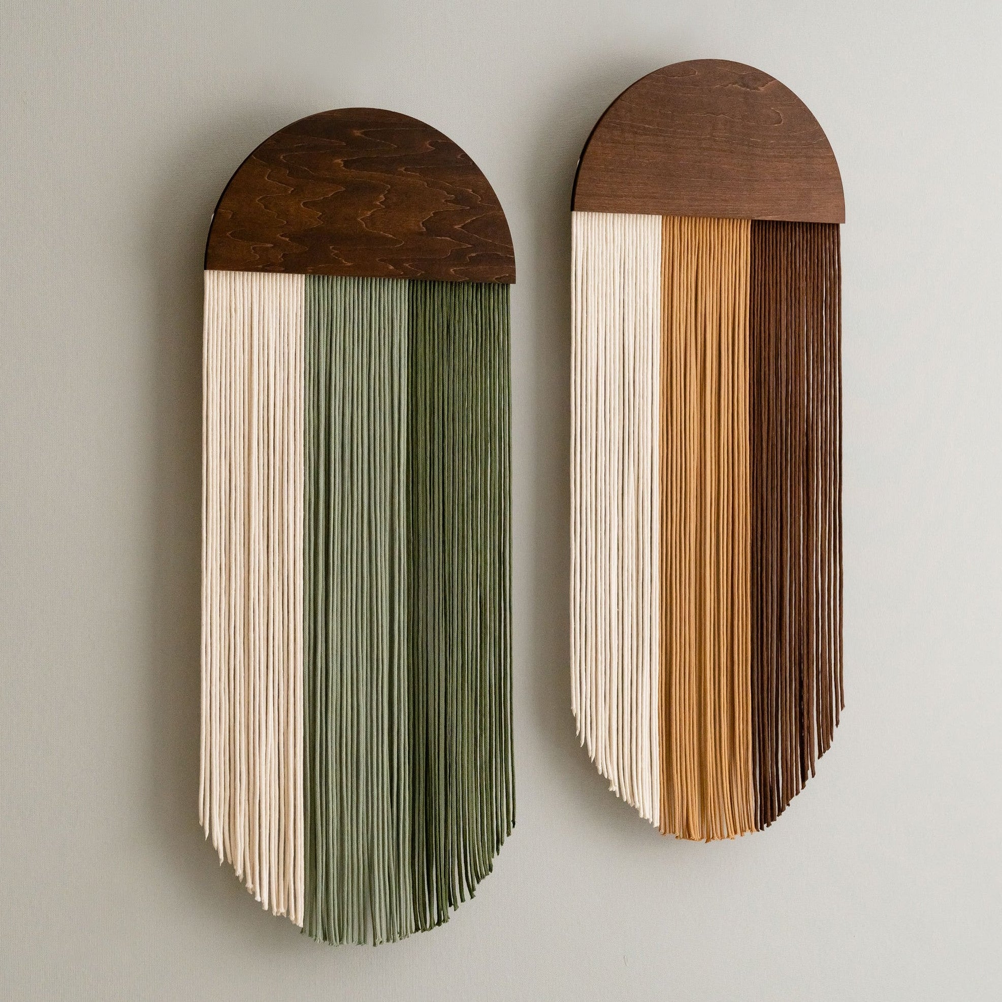 Macrame Wall Art - Octopus Wall Hanging in Minimalist Cotton Style V61