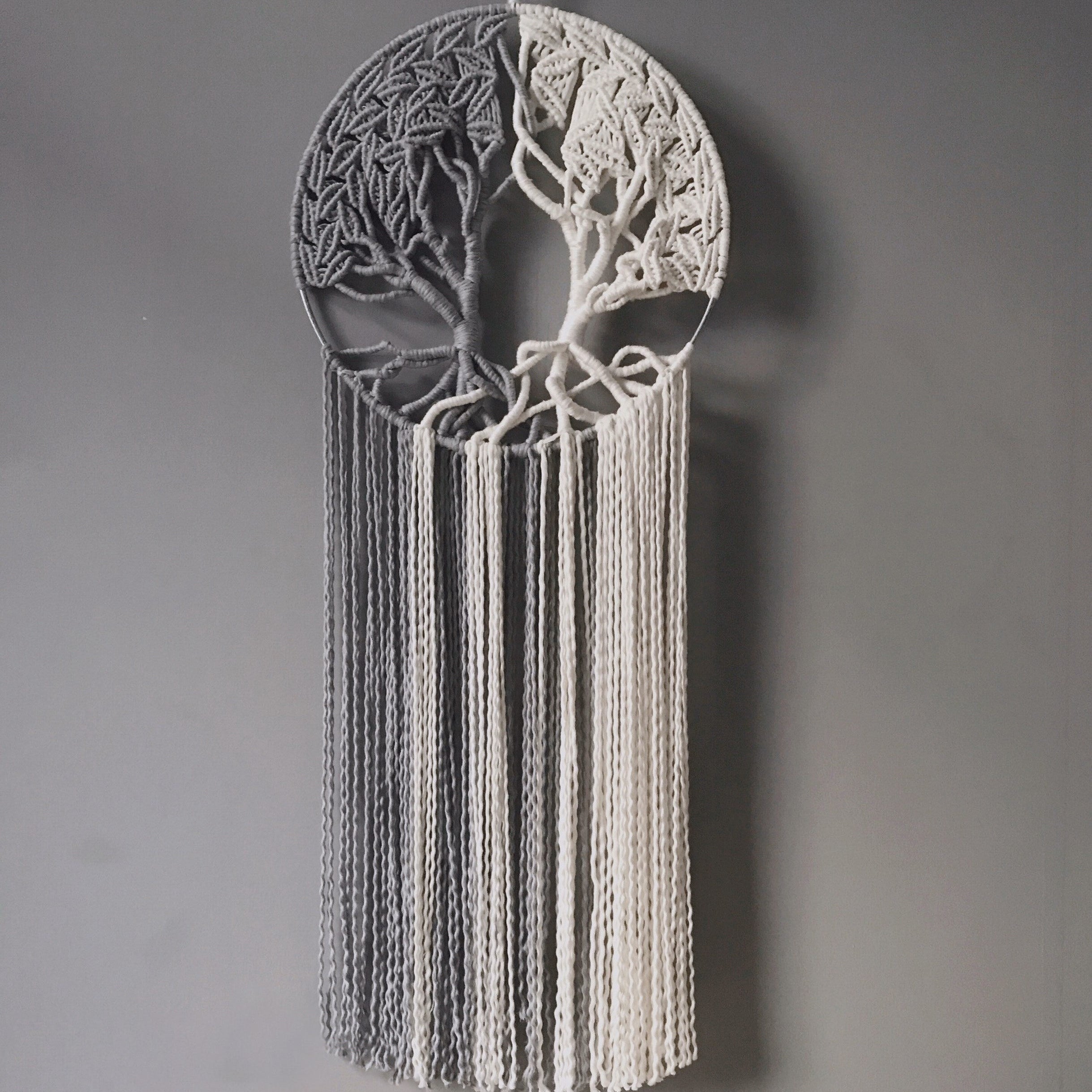 Macrame Tree of Life Wall Hanging for Boho Wall Decor W17