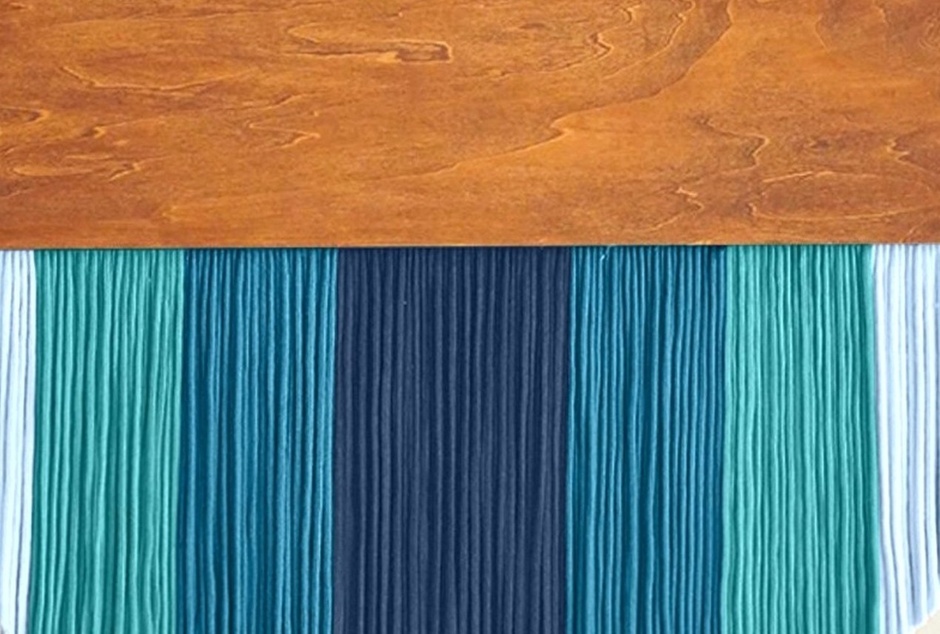 Lunar Memory Wall Hanging macrame wall hanging for round wall art V07