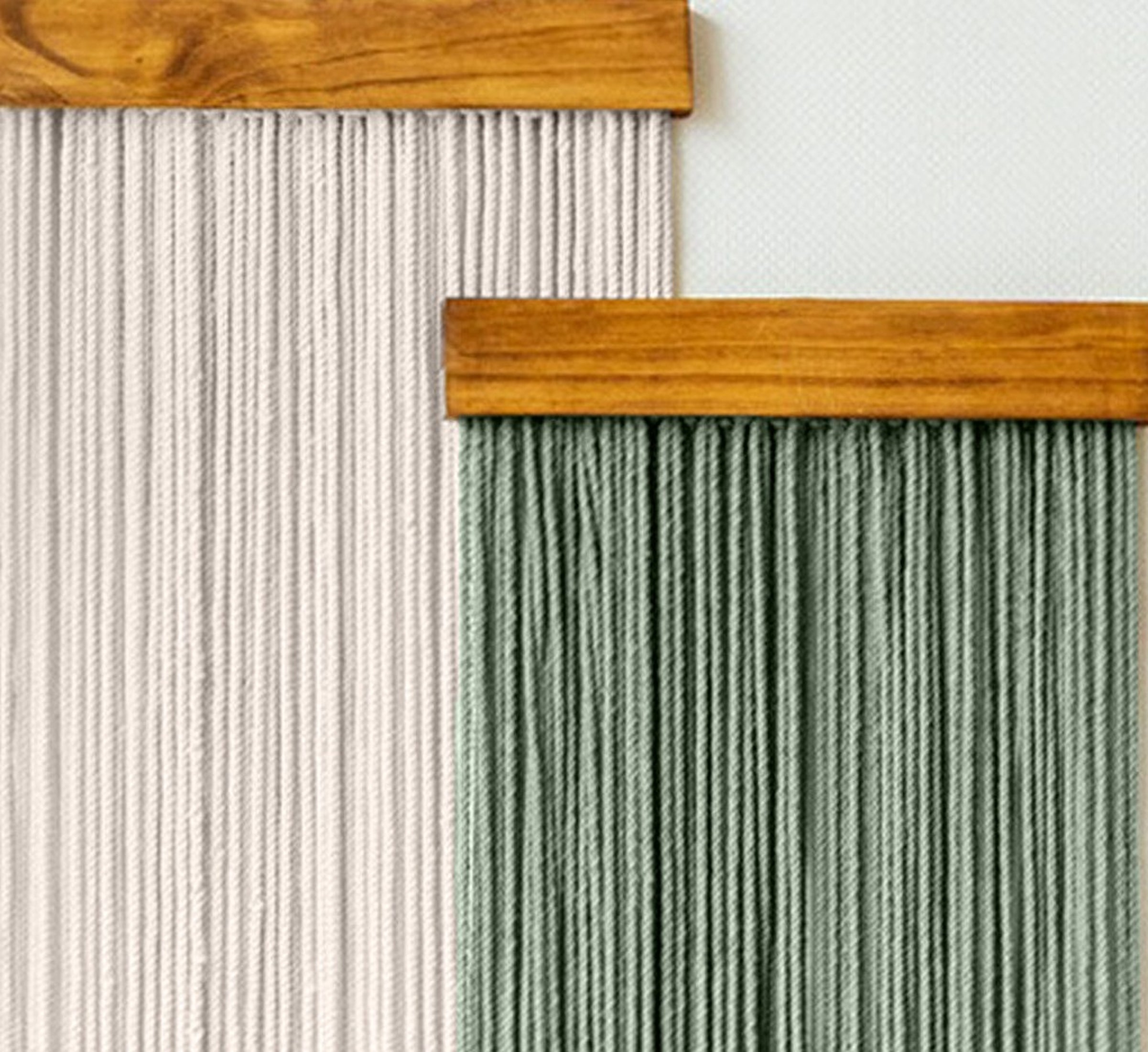 The Stillness macrame wall hanging for minimalist fiber wall art W18